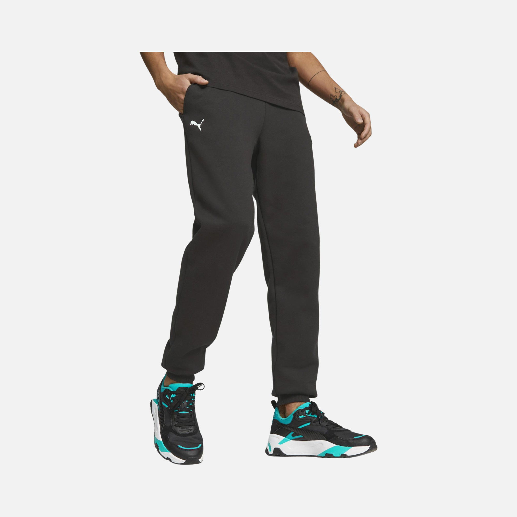 Puma Sportswear Mercedes-Amg F1 Essentials Fleece Erkek Eşofman Altı