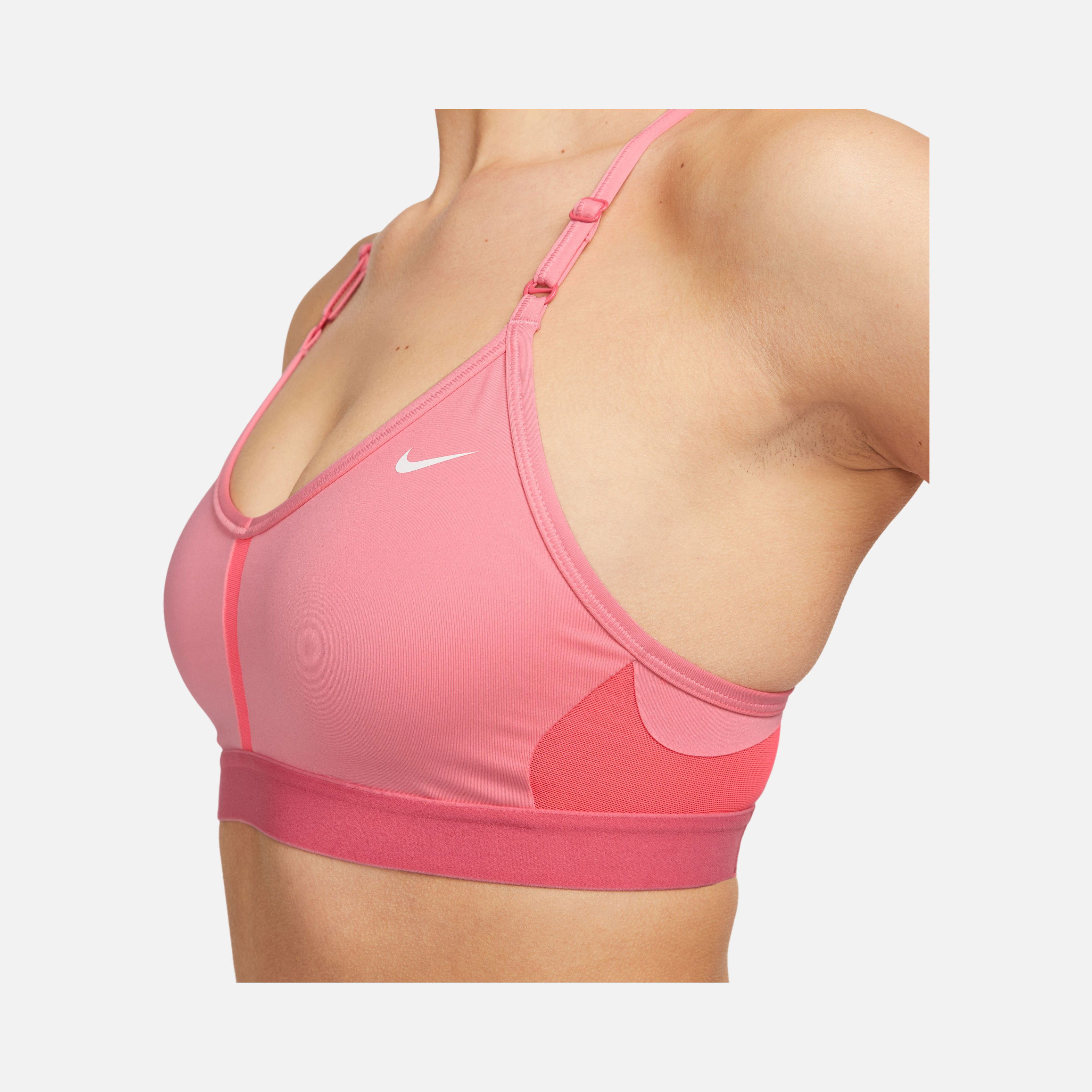 Nike Dri-Fit Indy V Neck Light-Support Sports Training Kadın Bra