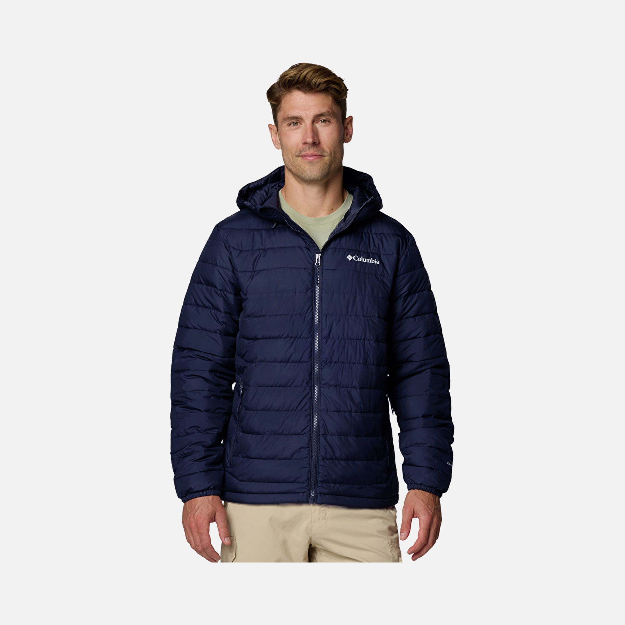 Columbia Powder Lite II Omni-Heat™ Reflective Full-Zip Hoodie Erkek Mont