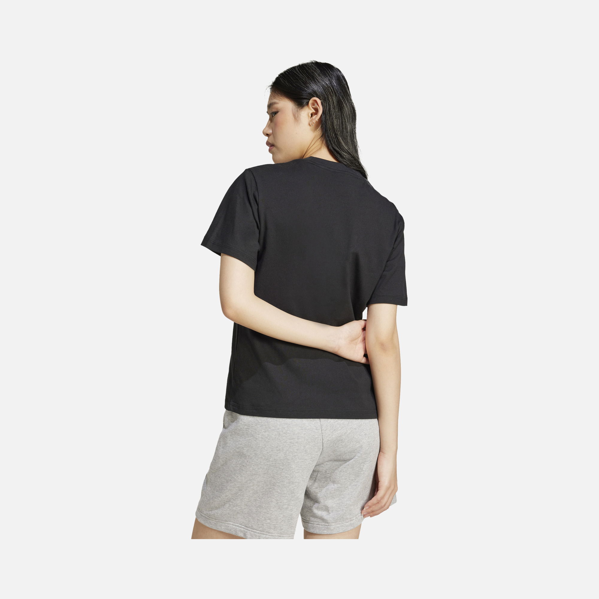 adidas Sportswear Essentials Small Logo Cotton Crew Neck Short-Sleeve Kadın Tişört