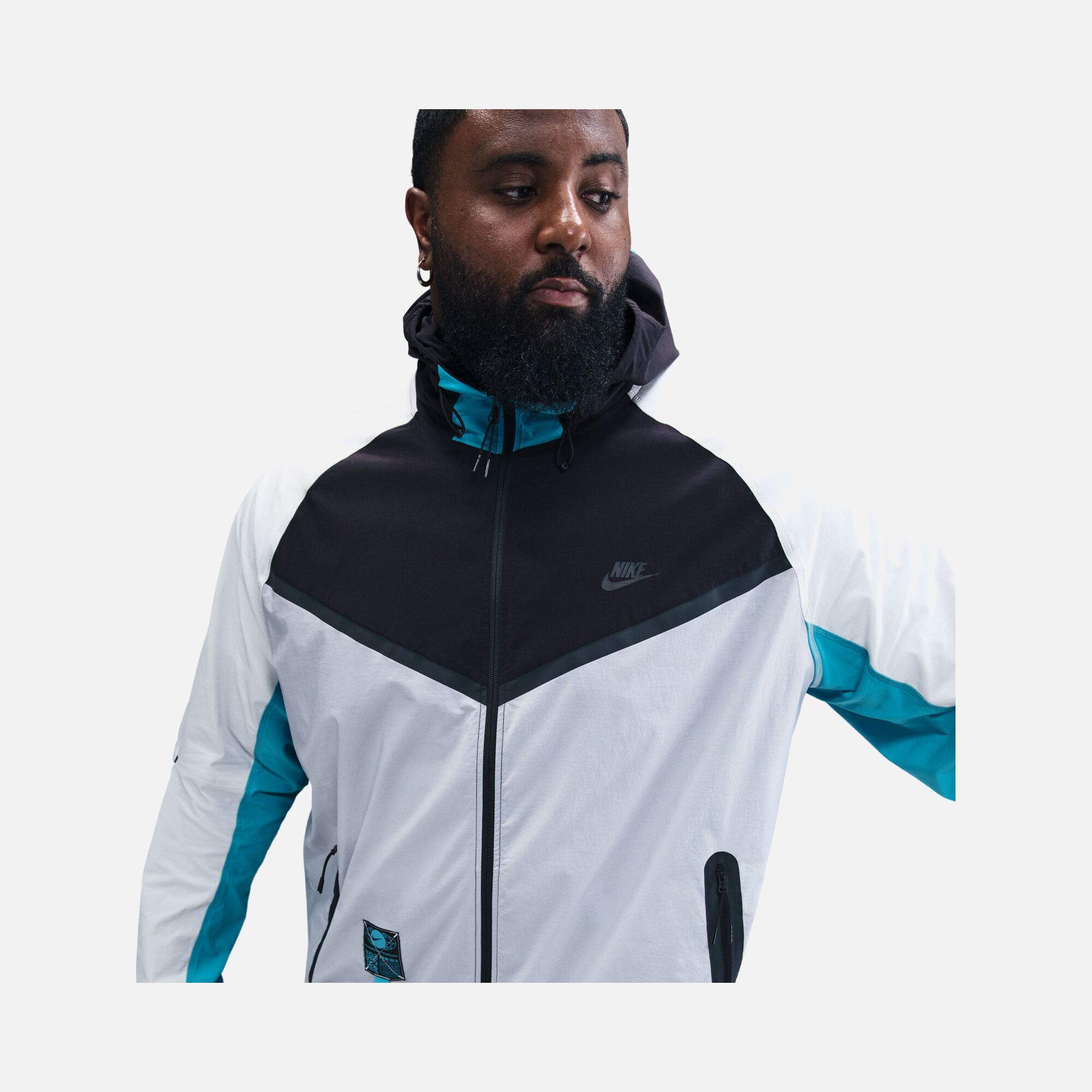 Nike Tech Woven Wr Fz Jkt Trek Kapüşonlu Erkek Ceket