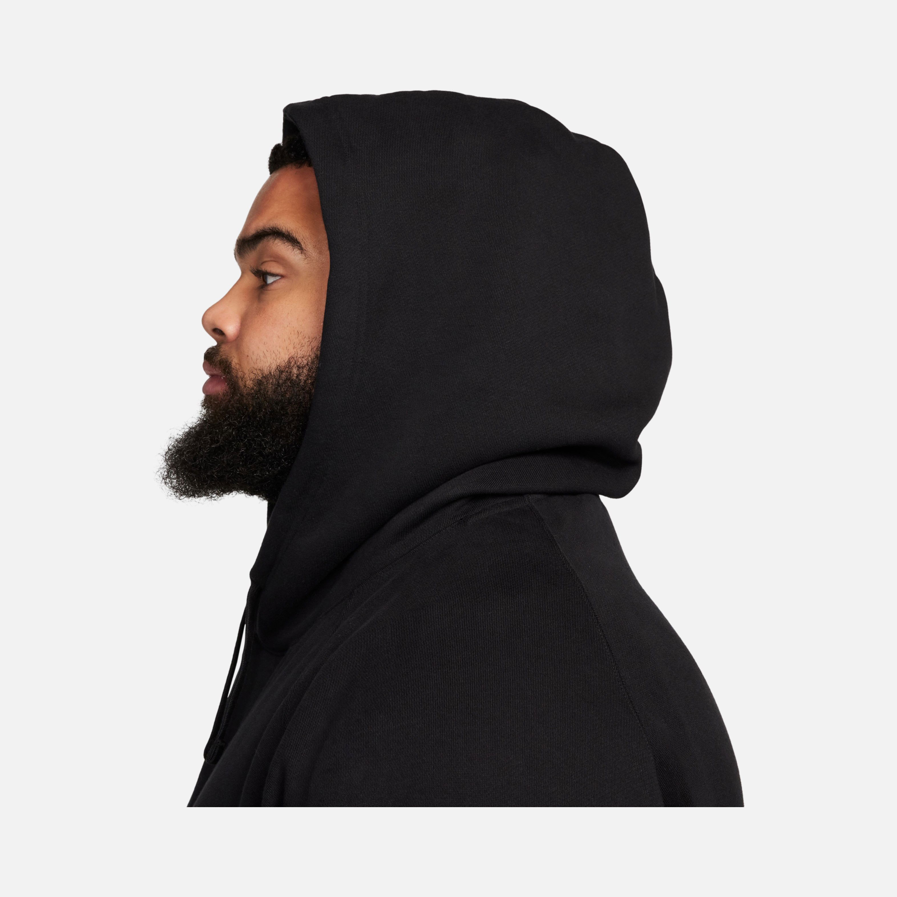 Nike LeBron James Brush Pullover Fleece Hoodie Erkek Sweatshirt