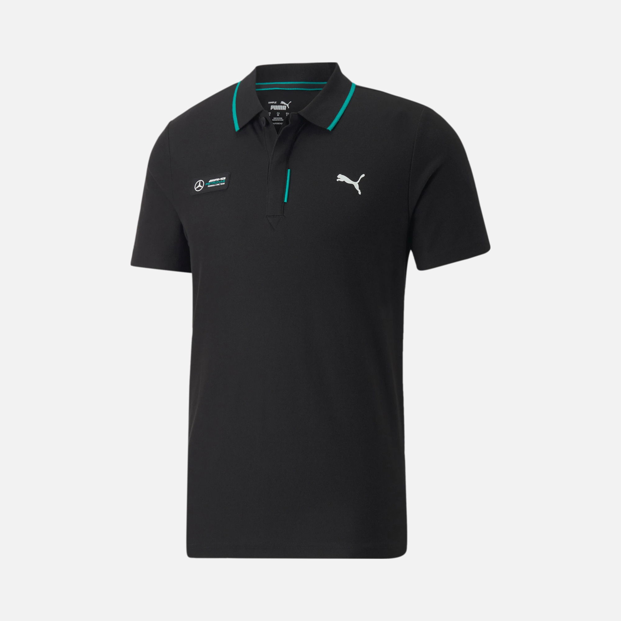 Puma Mercedes F1 Polo Short-Sleeve Erkek Tişört