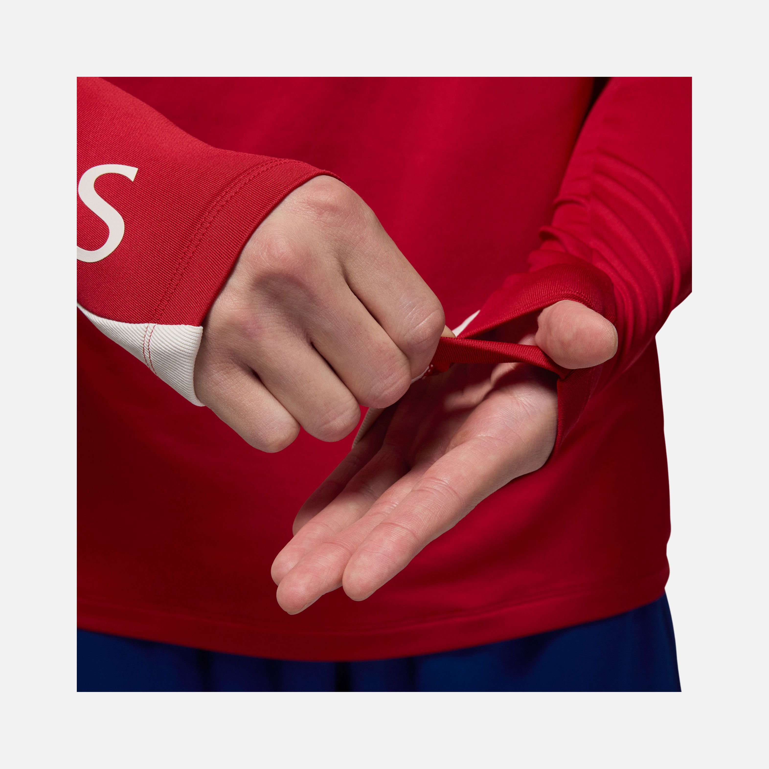 Nike Paris Saint-Germain Strike Fourth Jordan Dri-Fit Football Drill Training Long-Sleeve Erkek Tişört