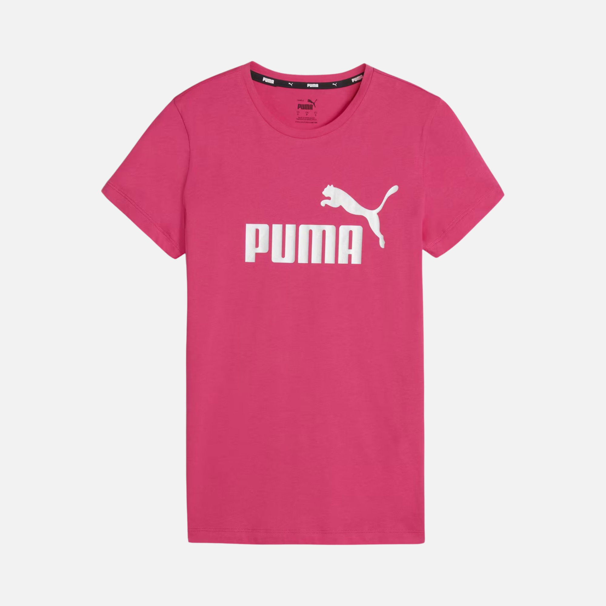 Puma Sportswear Essentials Logo Short-Sleeve Kadın Tişört
