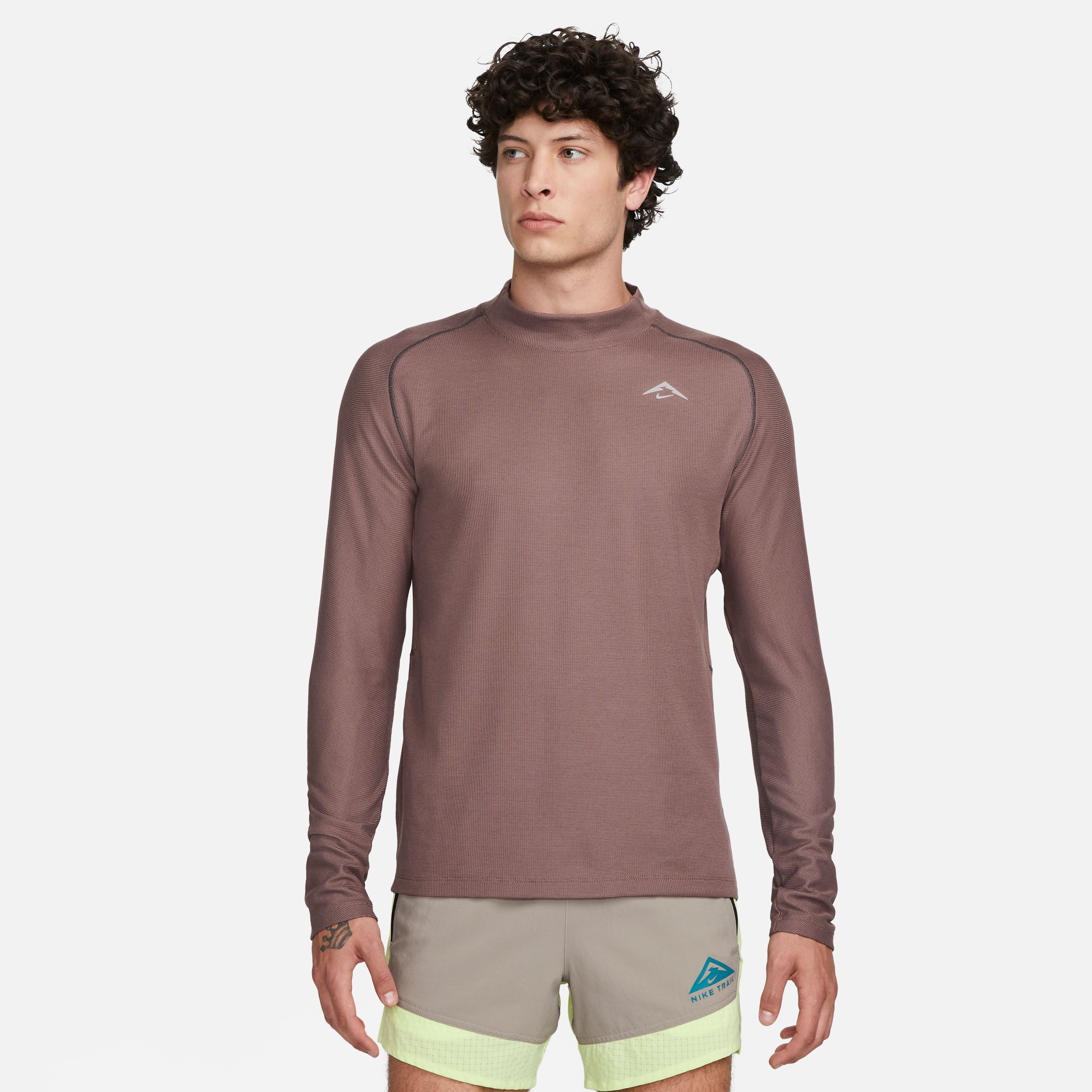 Nike Dri-Fit Trail Running Long-Sleeve Erkek Tişört
