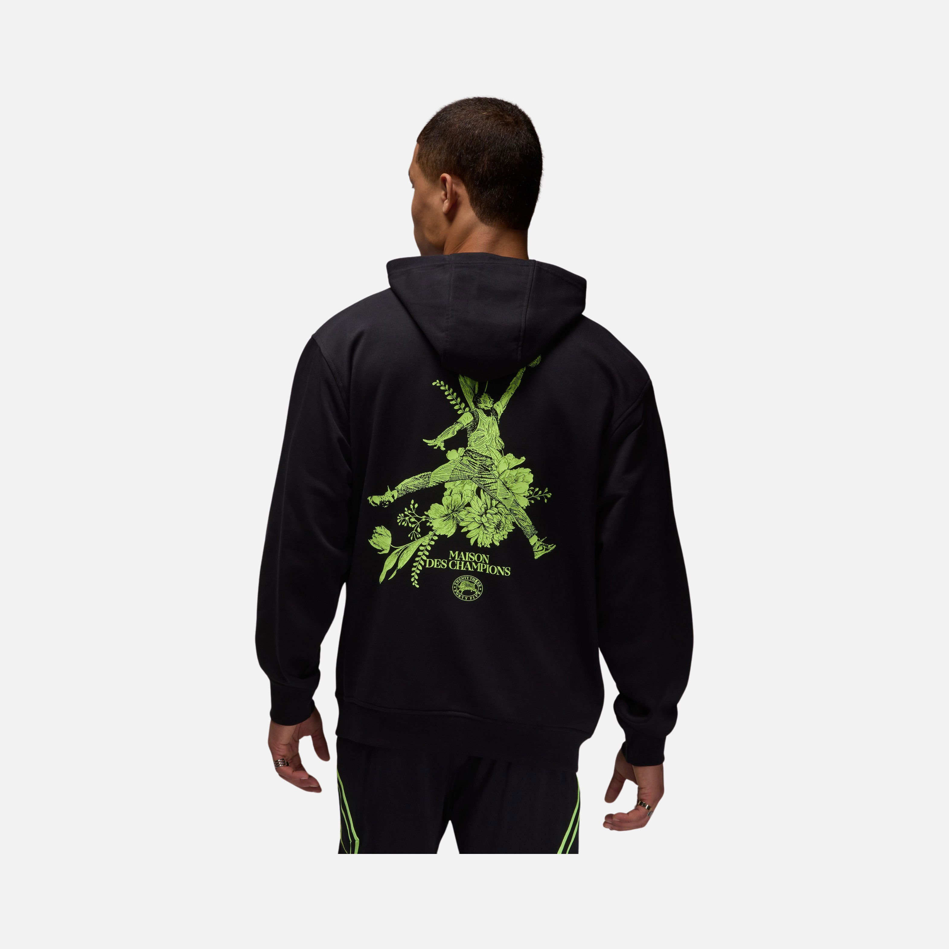 Nike Jordan Sport Dri-Fit Fleece ''Maison Des Champions'' Graphic Pullover Hoodie Erkek Sweatshirt