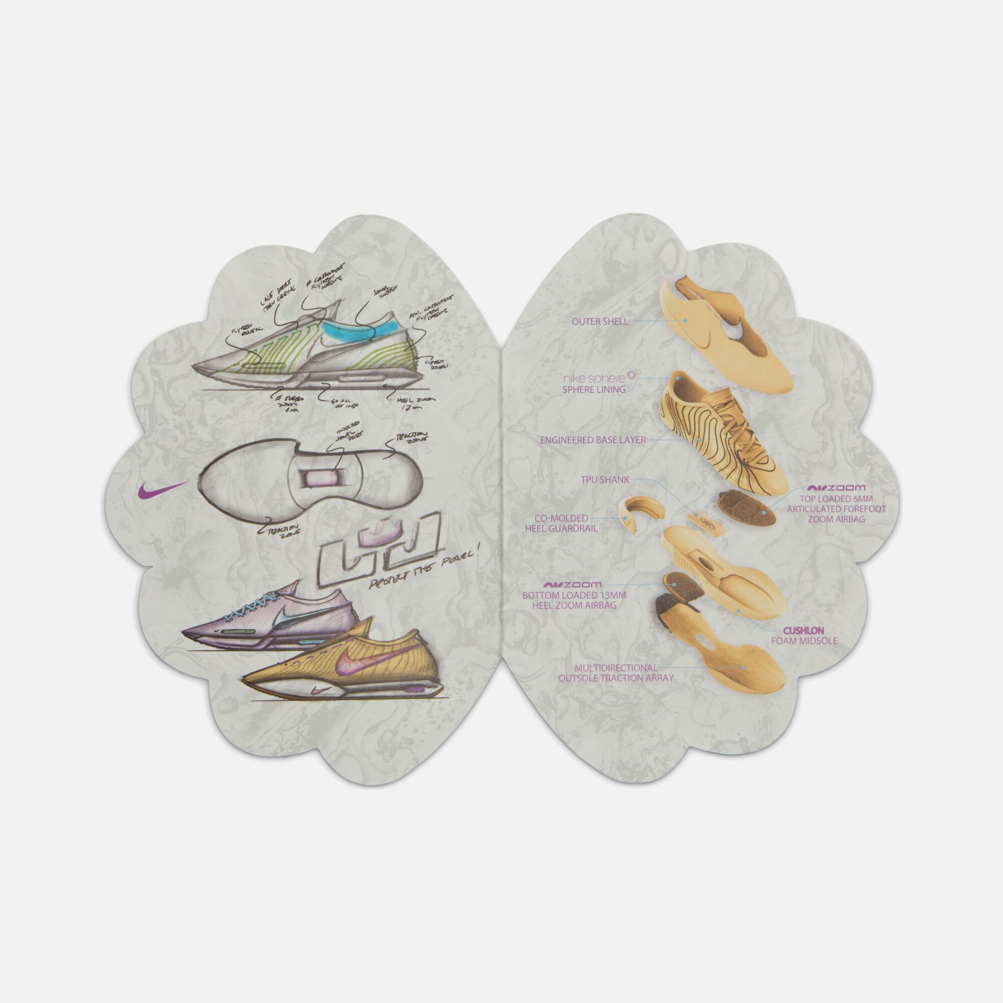 Nike LeBron James XXI ''360 C° Regional Cord System'' Erkek Basketbol Ayakkabısı