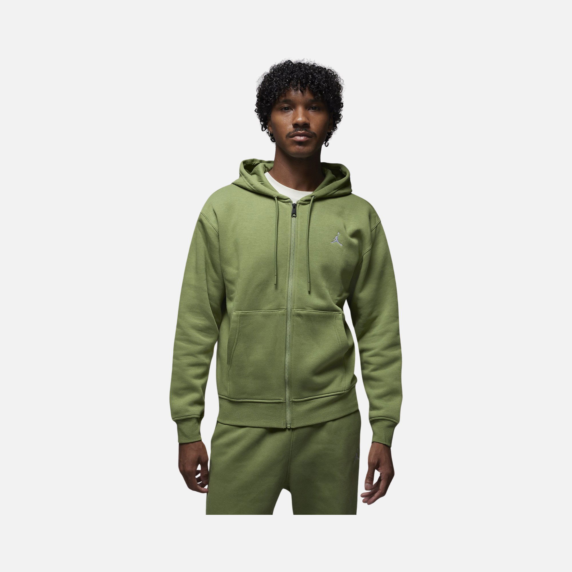 Nike Jordan Essentials Full-Zip Fleece Hoodie Erkek Sweatshirt