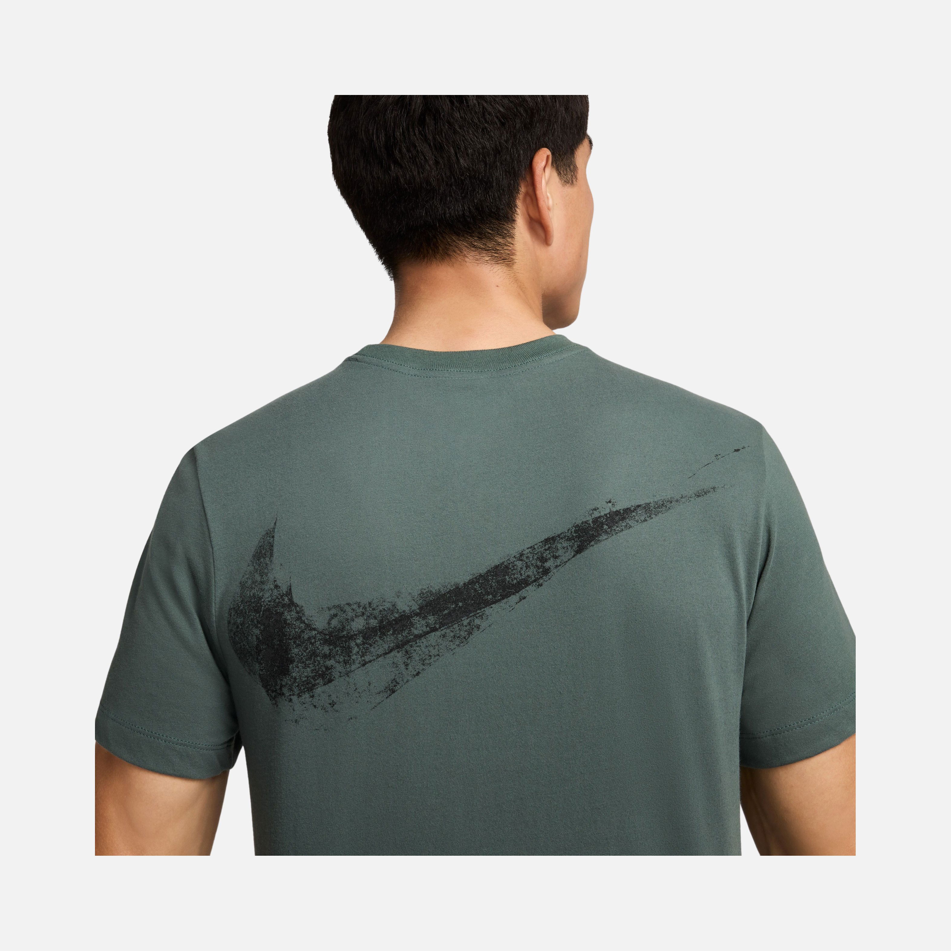 Nike Dri-Fit Swoosh 2 Graphic Fitness Training Short-Sleeve Erkek Tişört