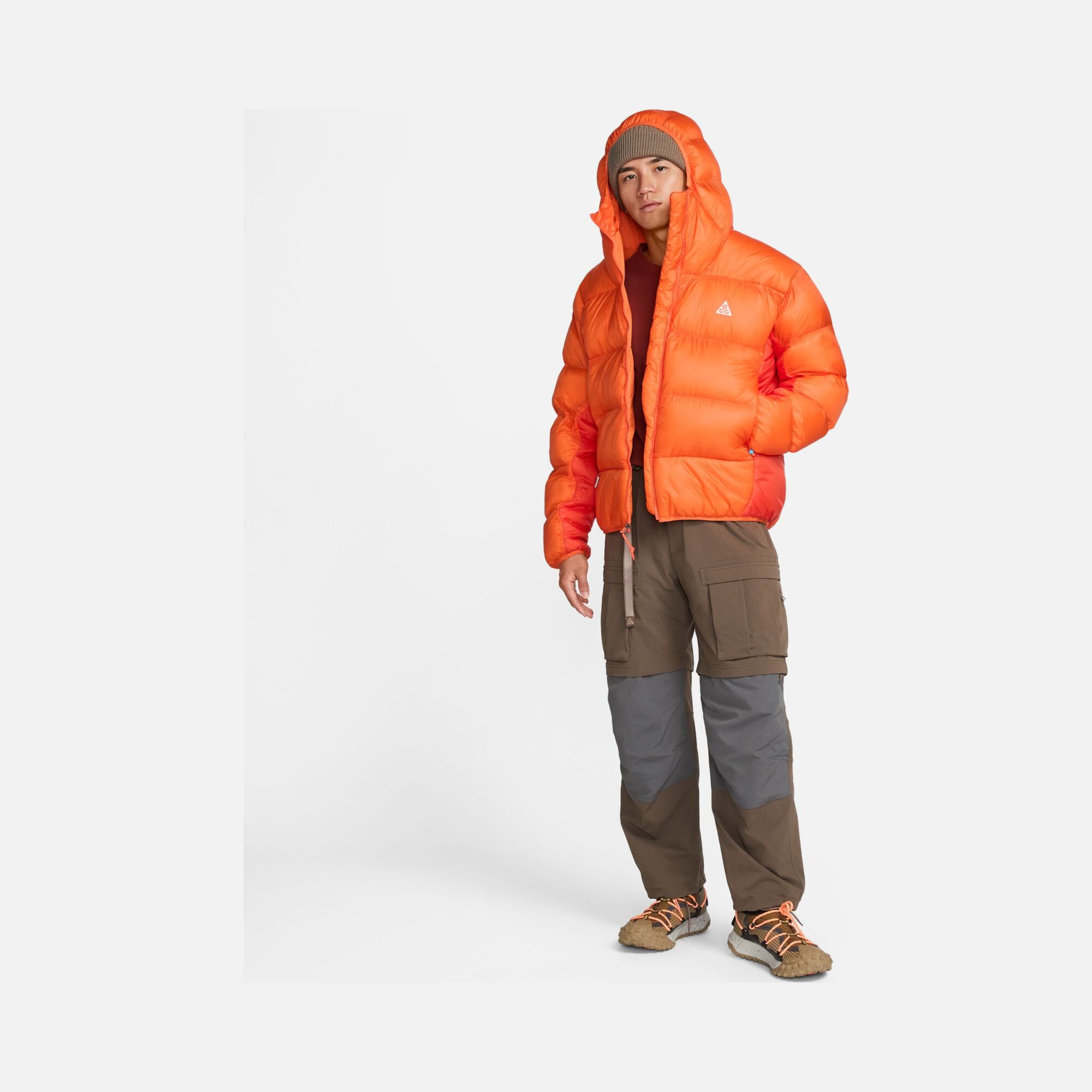 Nike Sportswear Therma-Fit ADV ACG "Lunar Lake" Puffer PrimaLoft® Full-Zip Hoodie Erkek Mont