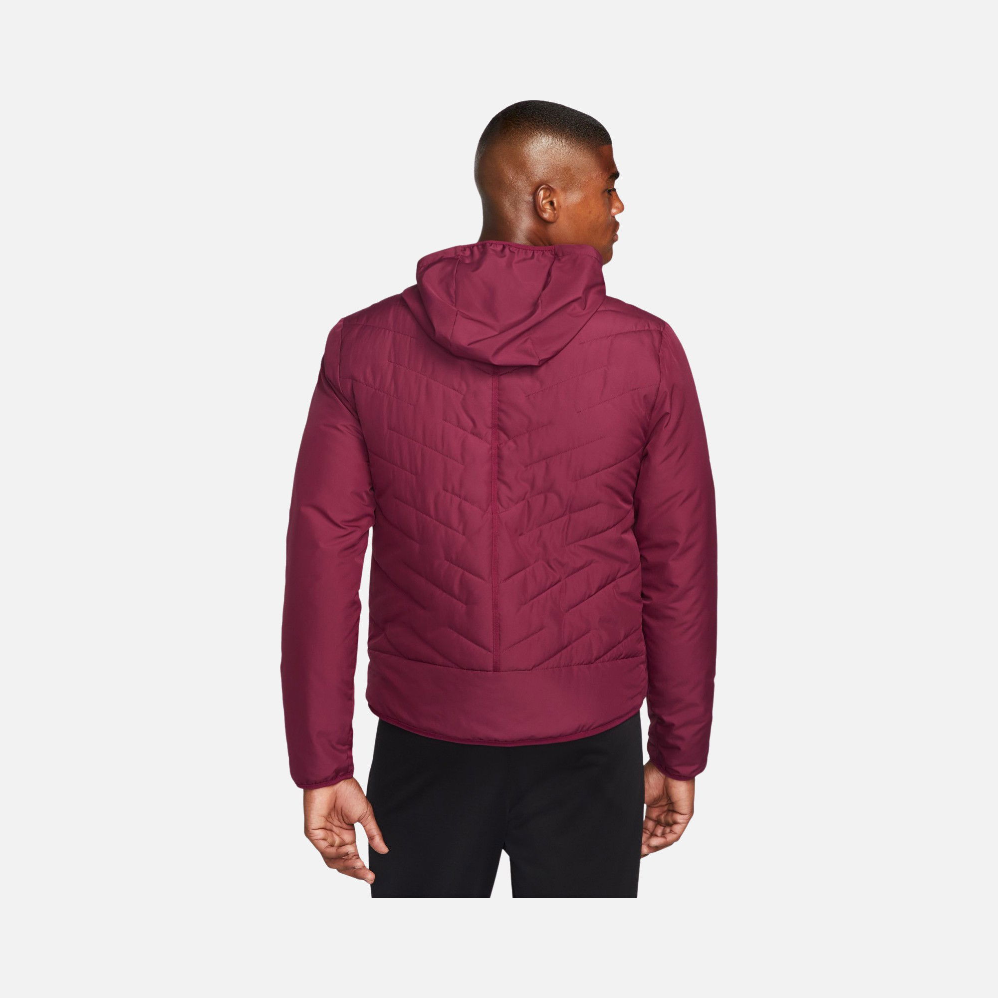 Nike Therma-Fit Repel Aerolayer Synthetic-Fill Running Full-Zip Hoodie Erkek Ceket