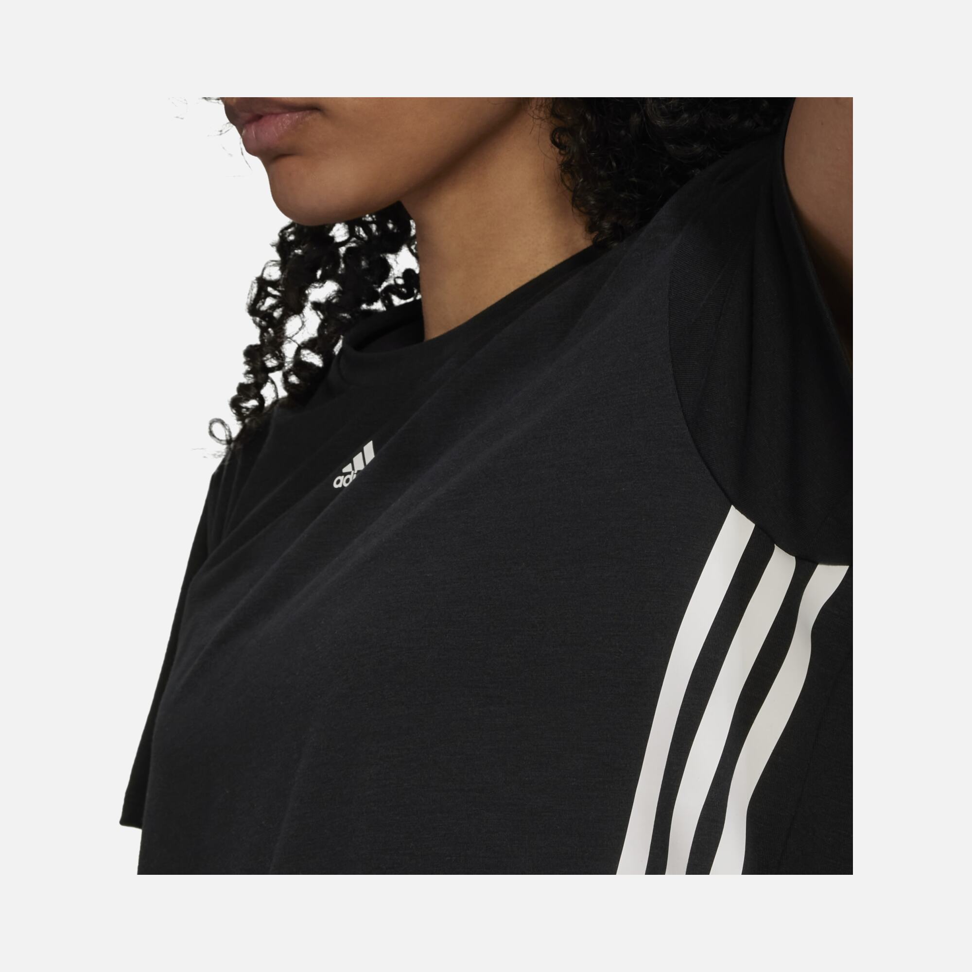 adidas AEROREADY Trainicons 3-Stripes Training Kadın Tişört