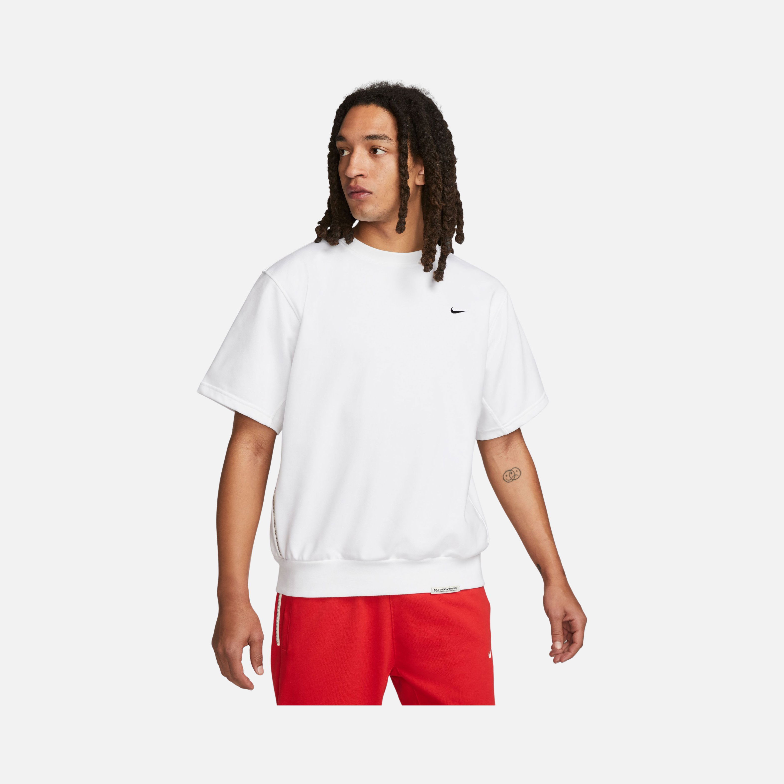 Nike Dri-Fit Standard Issue Seasonal Basketball Short-Sleeve Erkek Sweatshirt