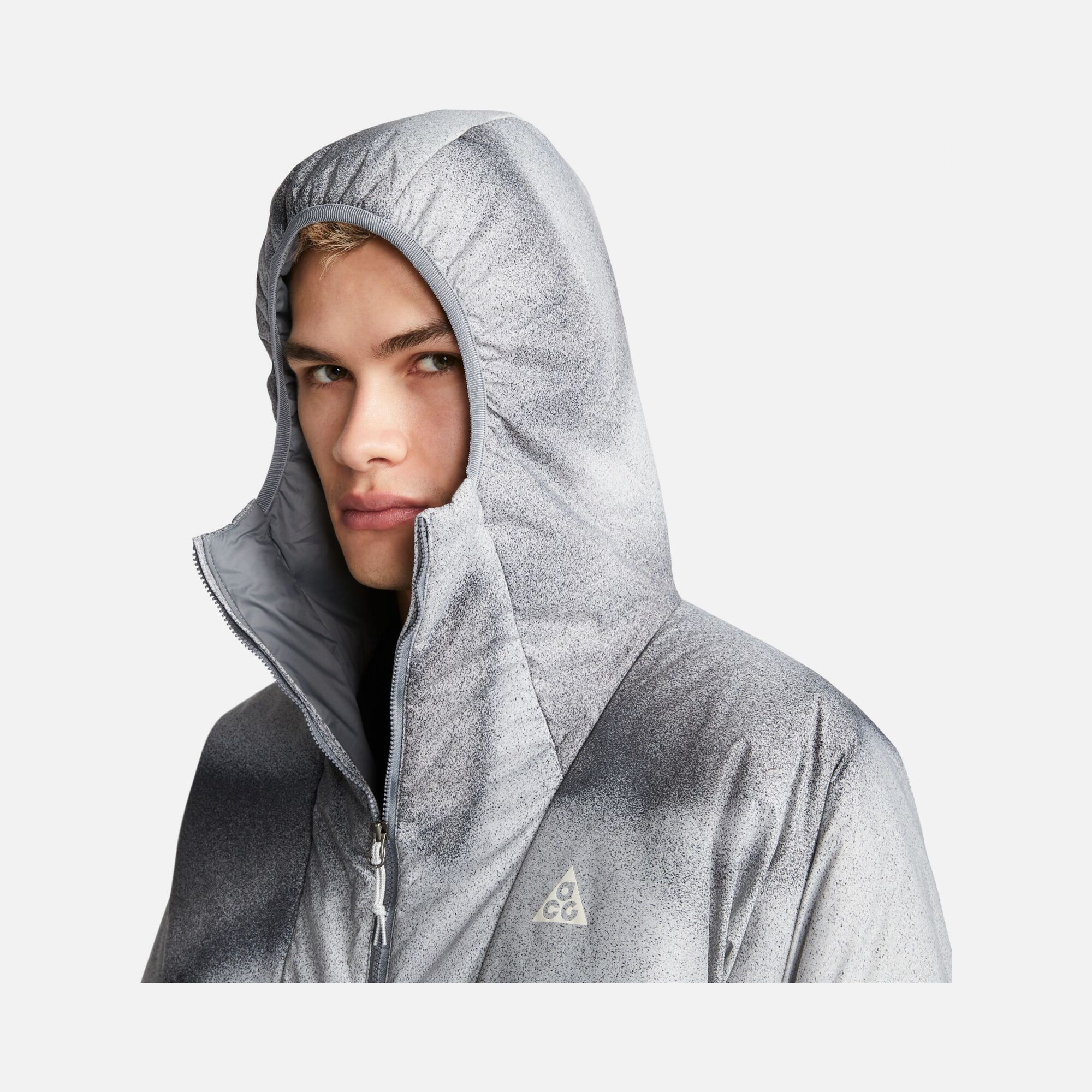 Nike Sportswear ACG Therma-Fit Rope De Dope AOP Graphic Full-Zip Hoodie Erkek Ceket