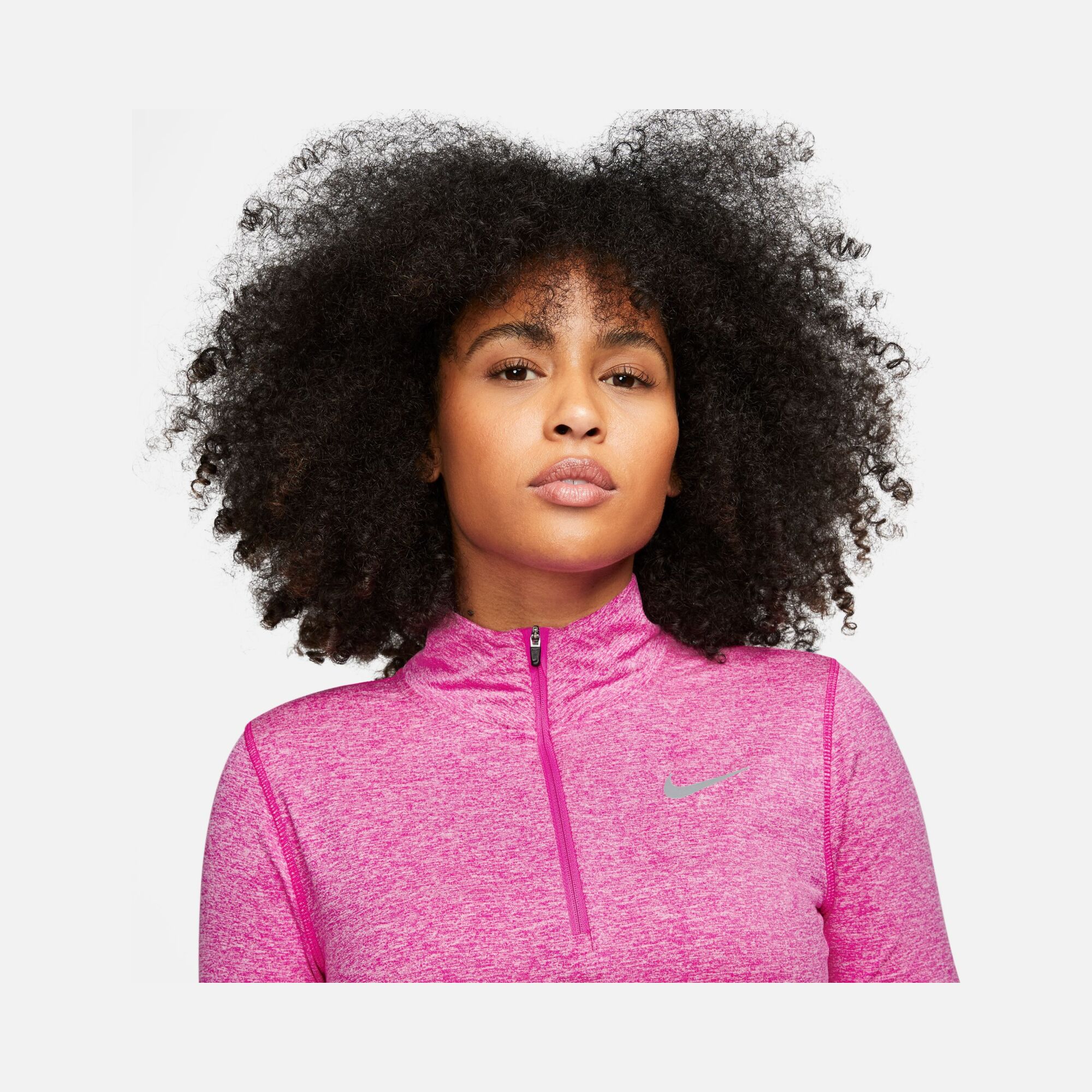 Nike Element 1/2-Zip Running Long-Sleeve Kadın Tişört