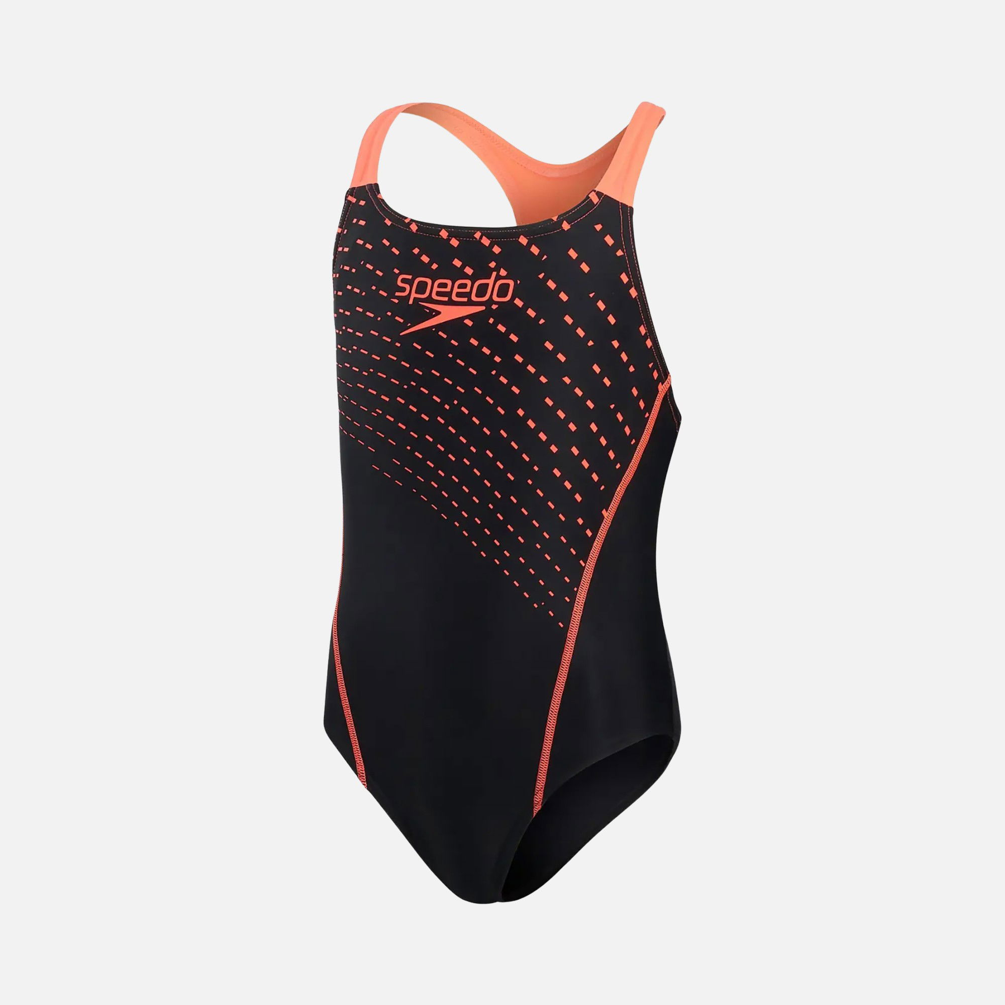 Speedo Logo Medalist (Girls') Çocuk Yüzücü Mayo