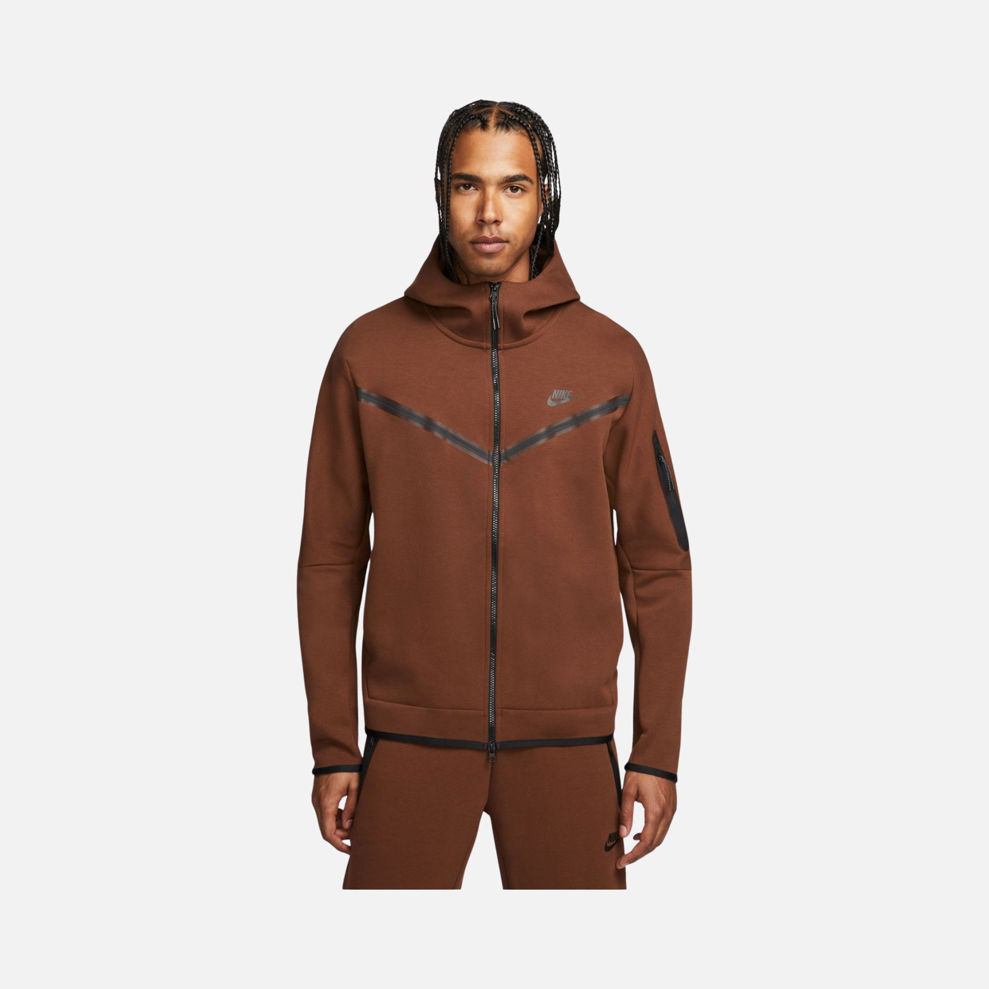 Nike Sportswear Tech Fleece Full-Zip Hoodie Erkek Sweatshirt