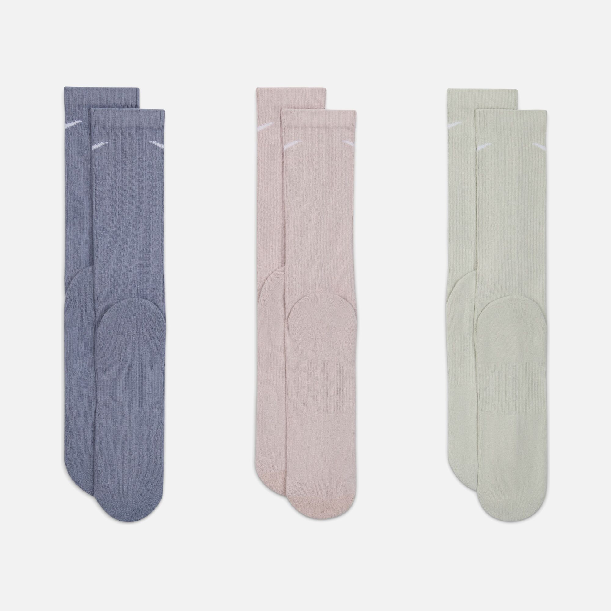 Nike Everyday Plus Cushioned Training Crew (3 Pairs) Unisex Çorap