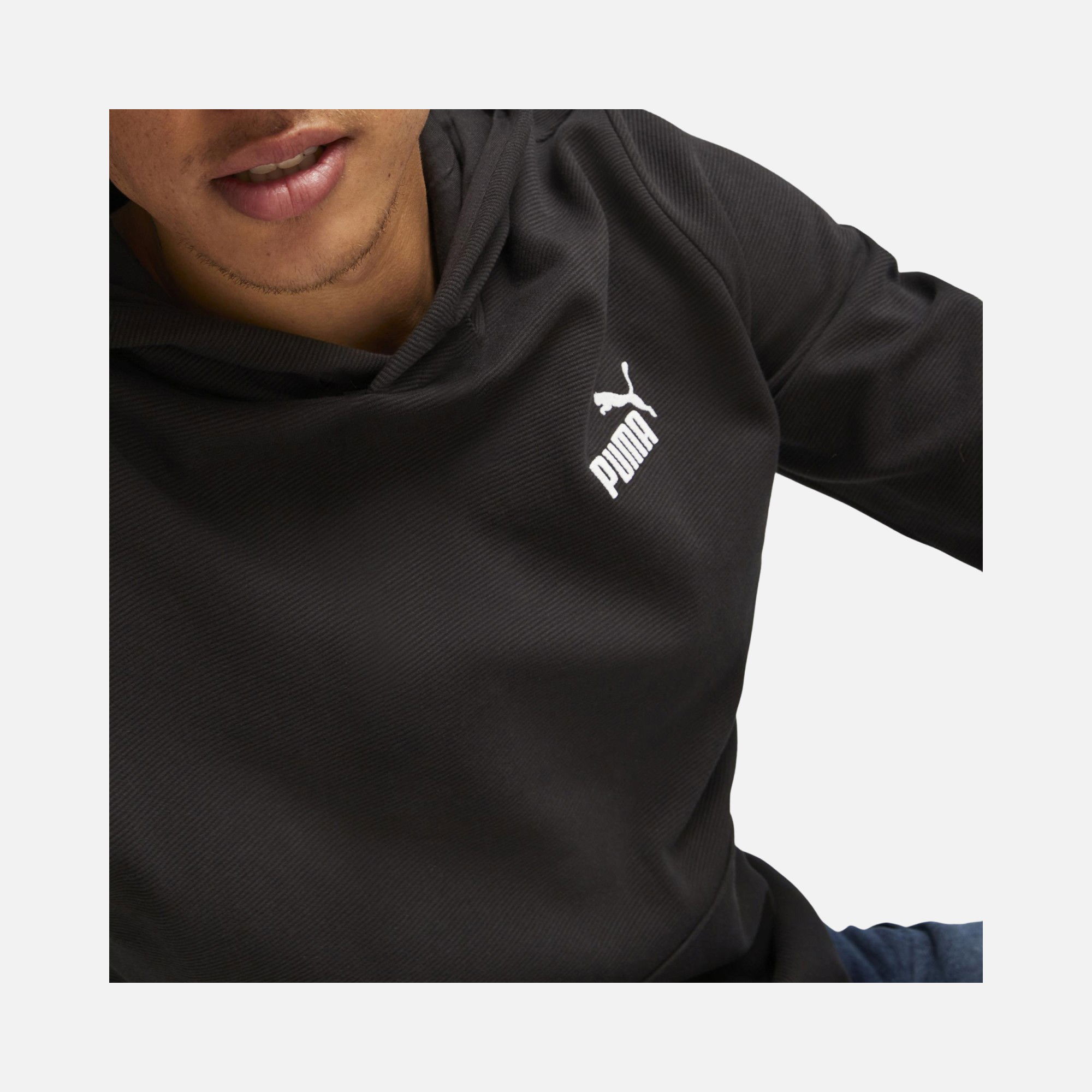 Puma Sportswear Essential Elevated Hoodie Erkek Sweatshirt