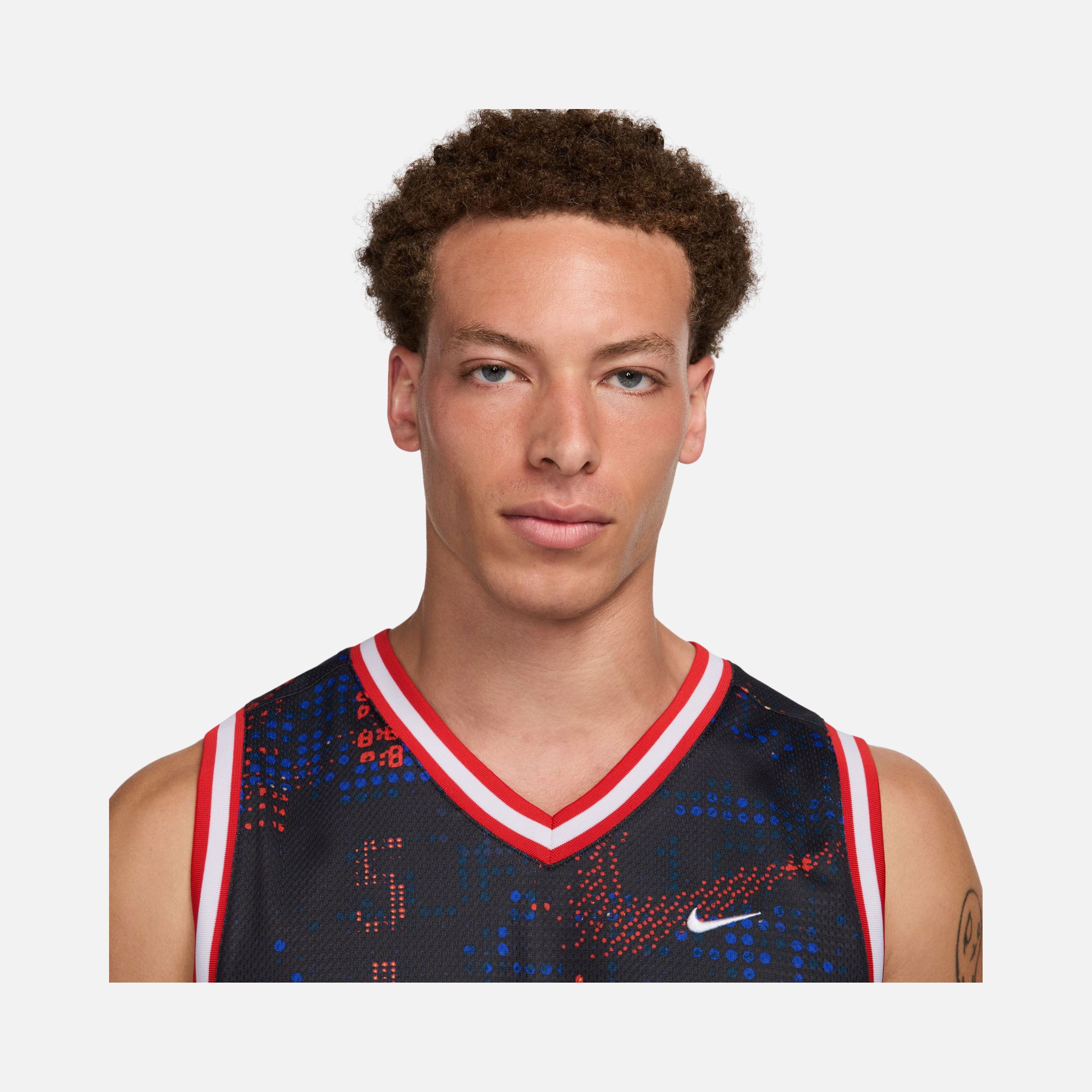 Nike DNA Dri-Fit ''Their Scoreboard-Inspired Printed'' Erkek Basketbol Forma