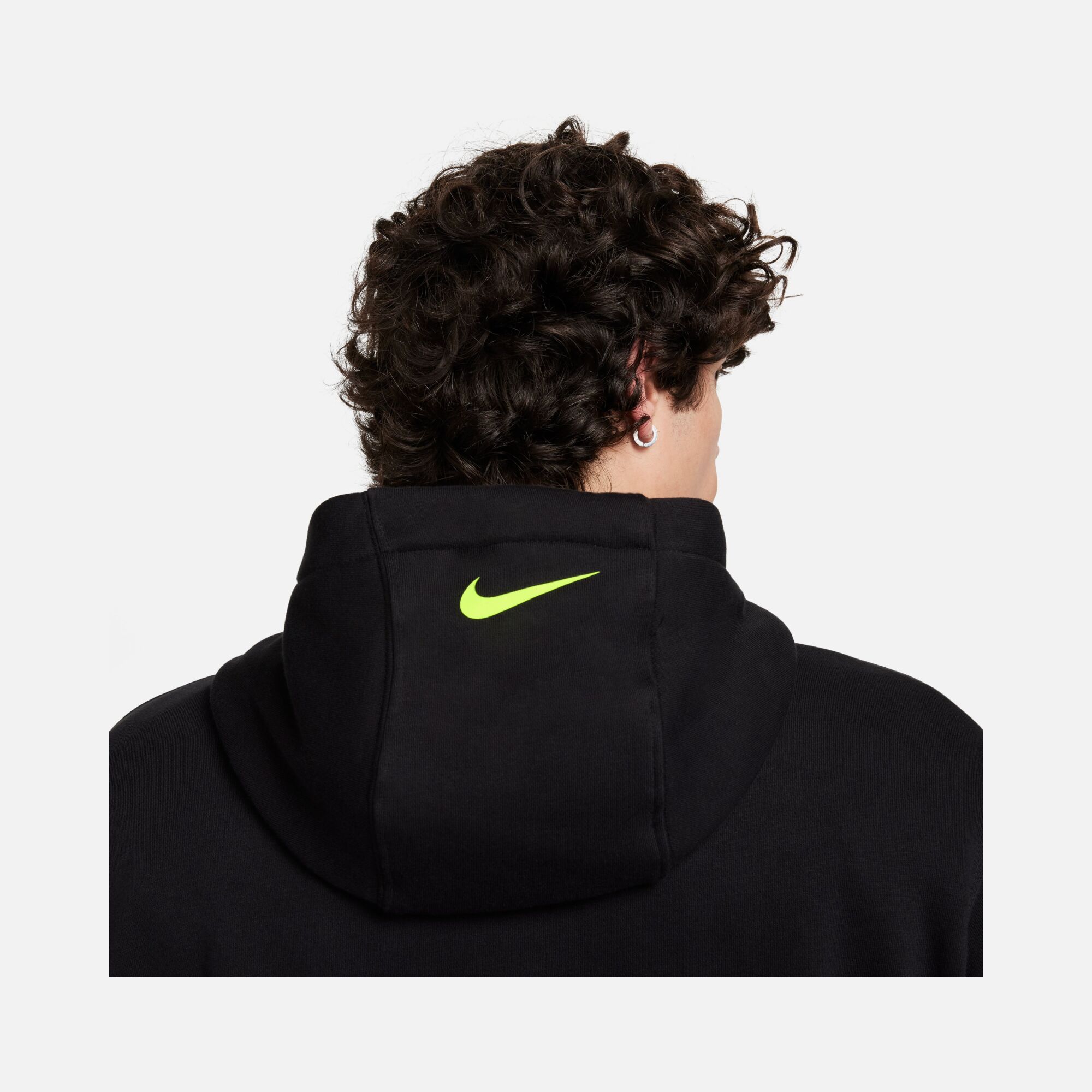 Nike Sportswear Fleece ''Triple Swoosh Graphic'' Pullover Hoodie Erkek Sweatshirt