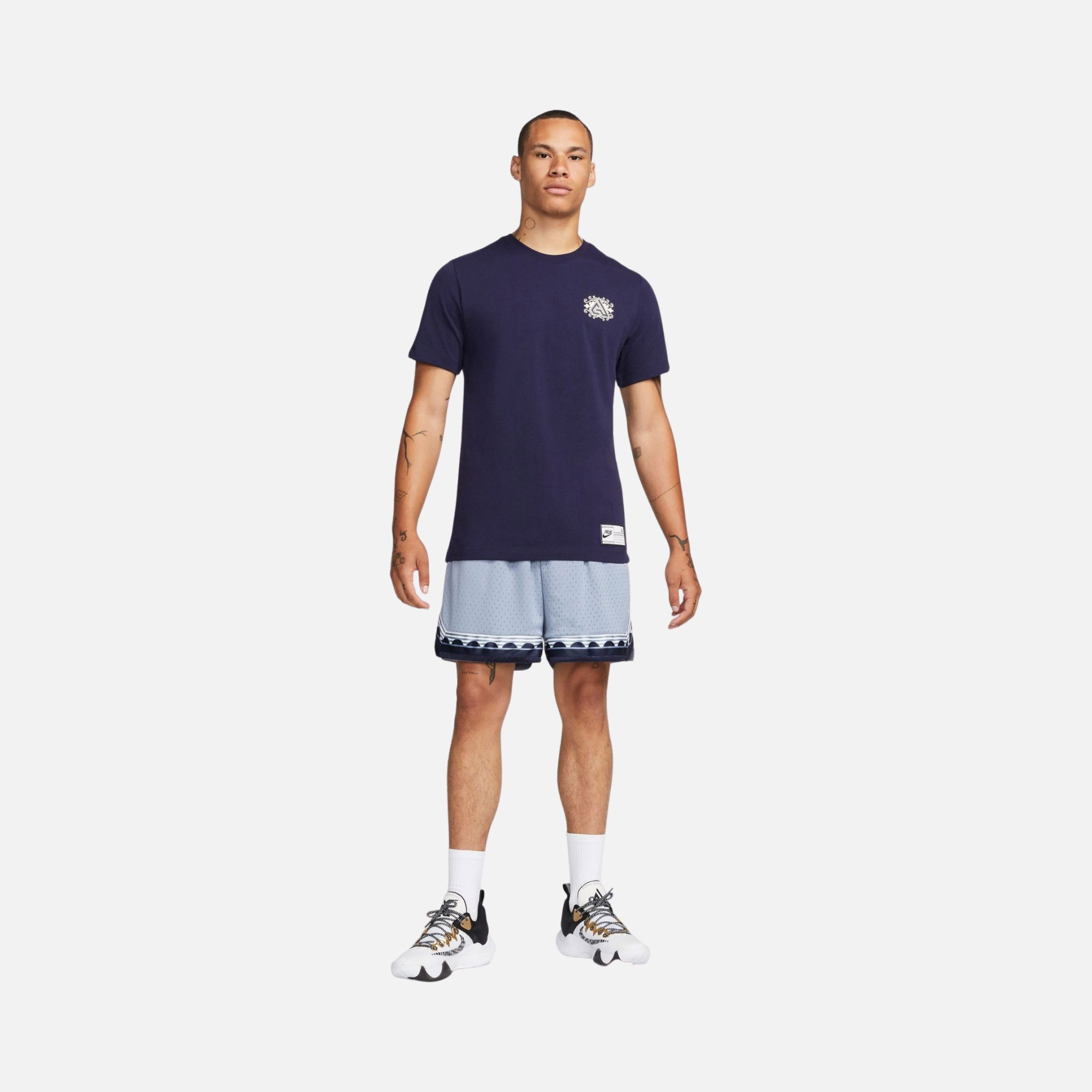 Nike Dri-Fit Giannis Mesh 6" Basketball Erkek Şort