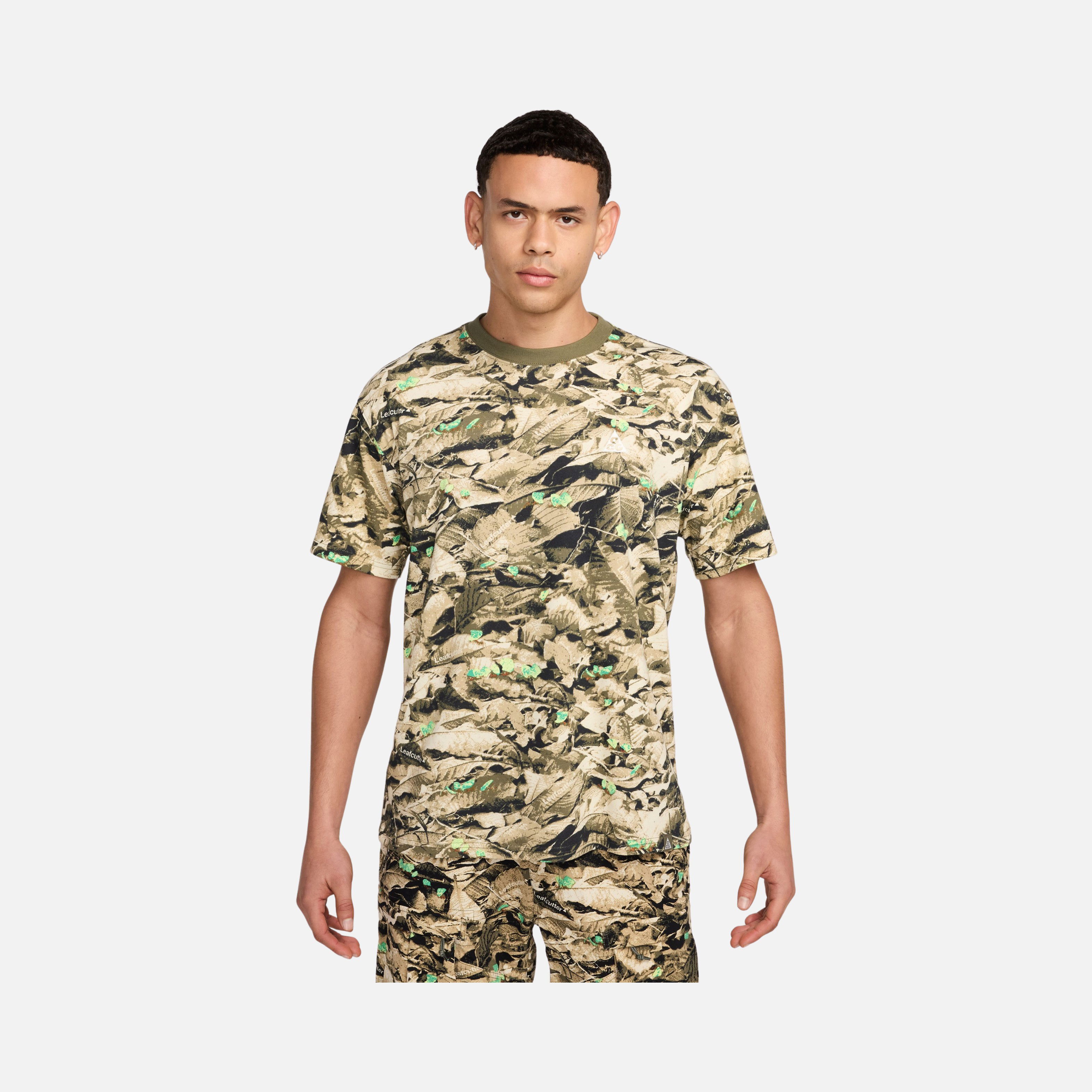 Nike Sportswear ACG Dri-Fit OC Leaf Cutter Graphics Short-Sleeve Erkek Tişört