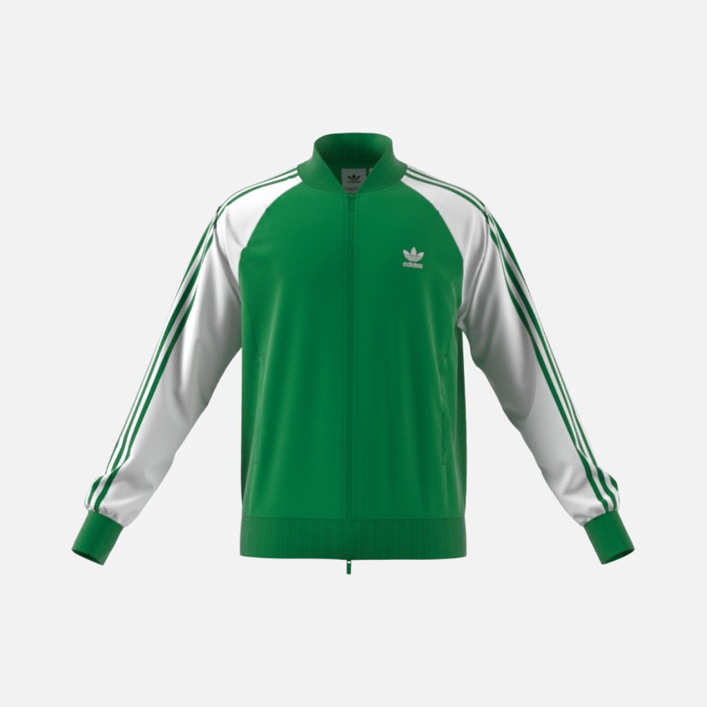 adidas Sportswear Adicolor Classics+ SST 3-Stripes Full-Zip Hoodie Erkek Ceket