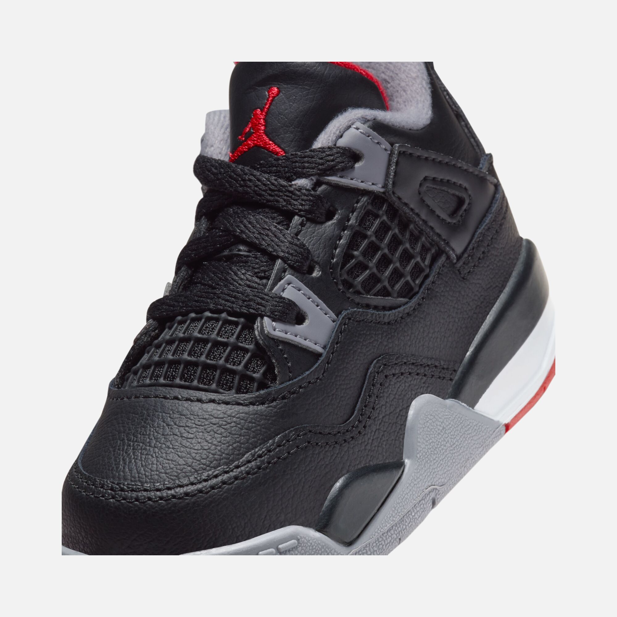 Nike Jordan 4 Retro Mid ''Bred Reimagined'' (TD) Bebek Spor Ayakkabı