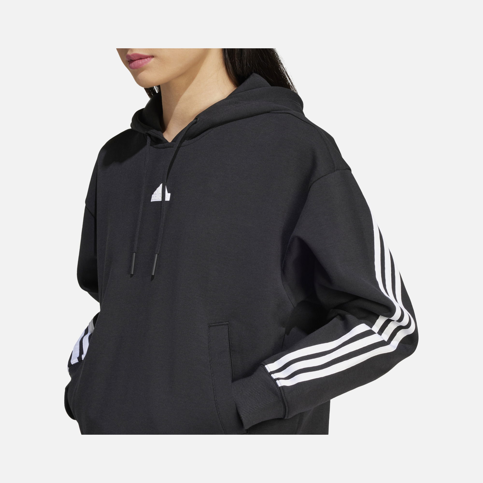 adidas Sportswear Future Icons 3-Stripes FW24 Full-Zip Hoodie Kadın Sweatshirt