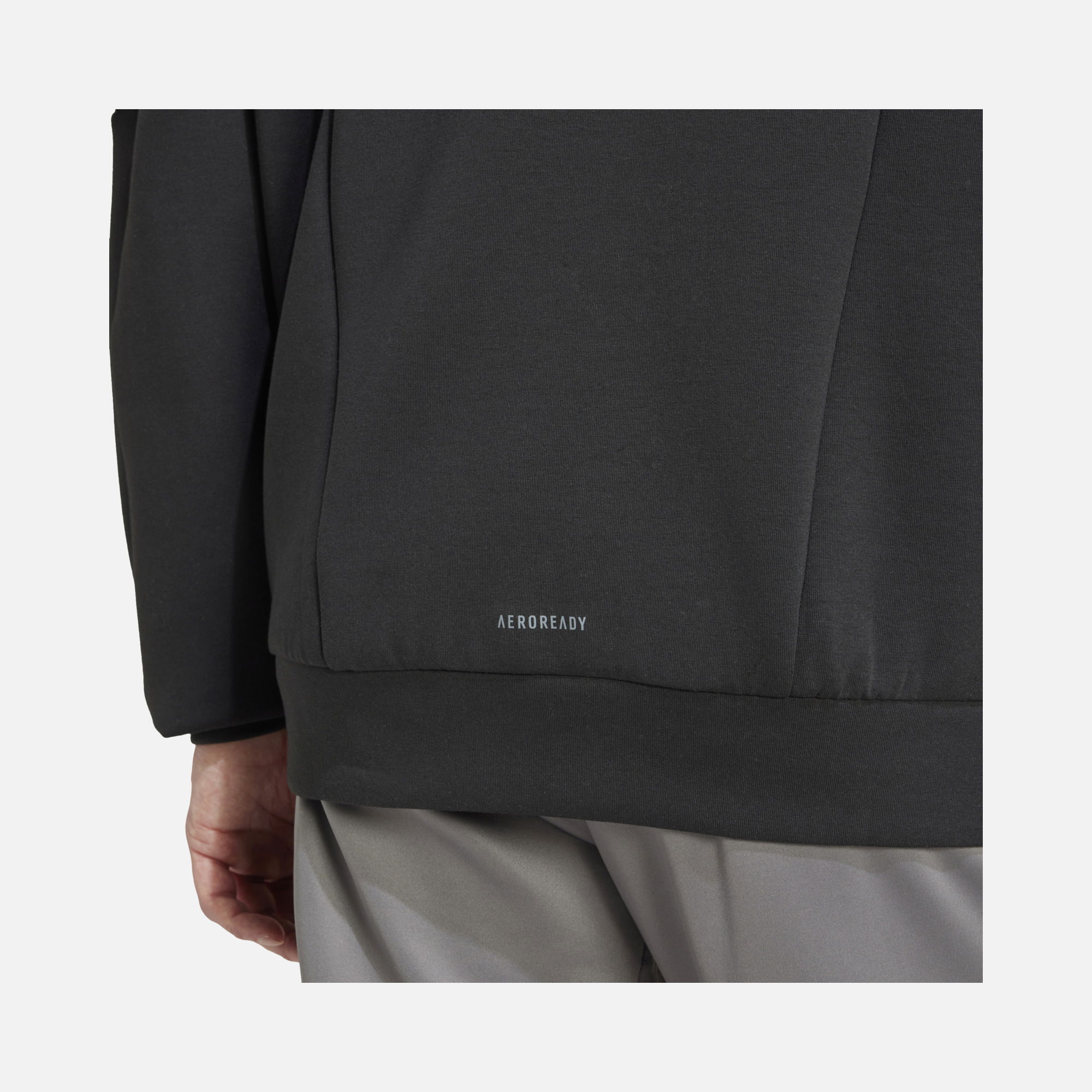 adidas AEROREADY Designed for Training Full-Zip Hoodie Training Erkek Sweatshirt