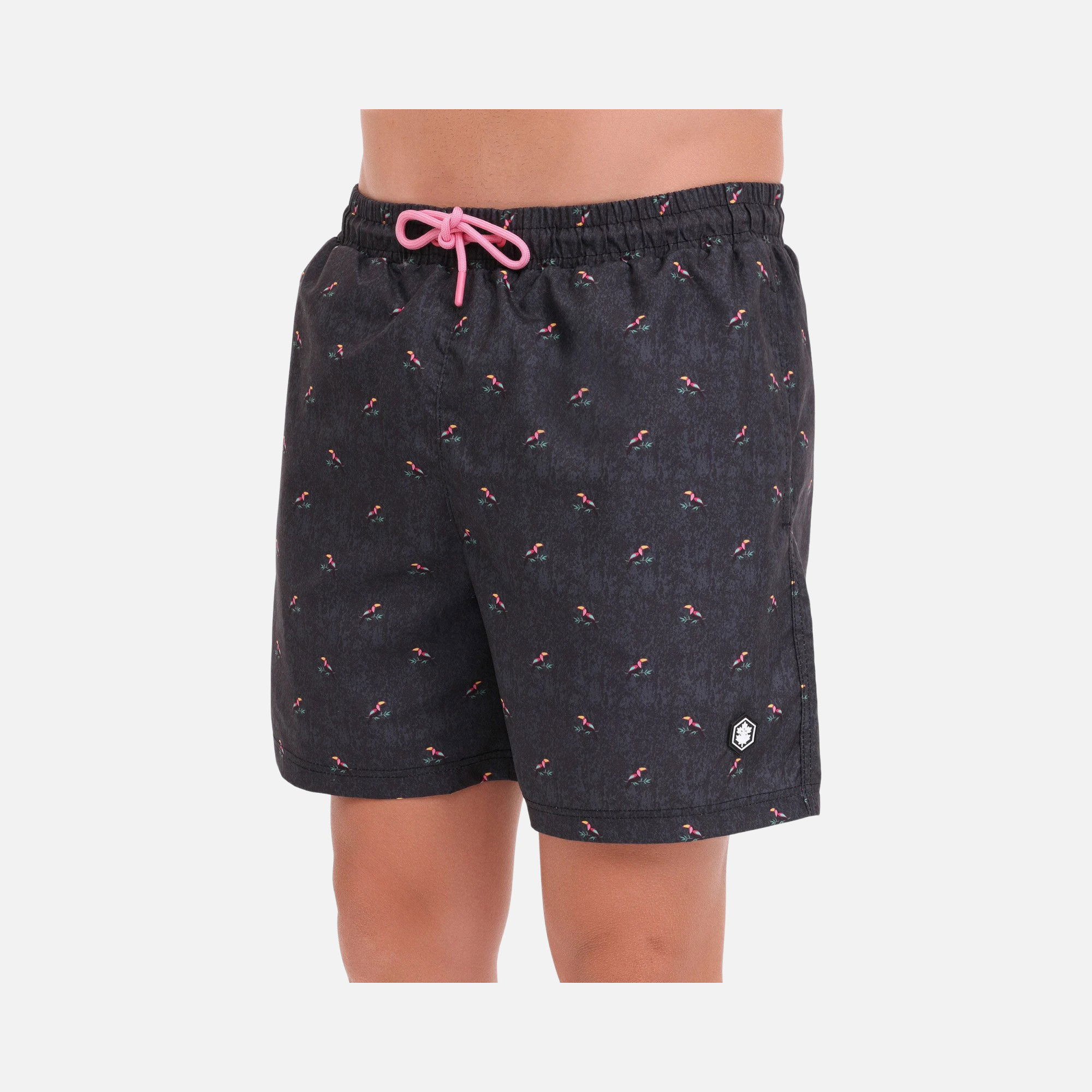 Lumberjack Werner 19DS1042 Bird Graphic Erkek Şort Mayo