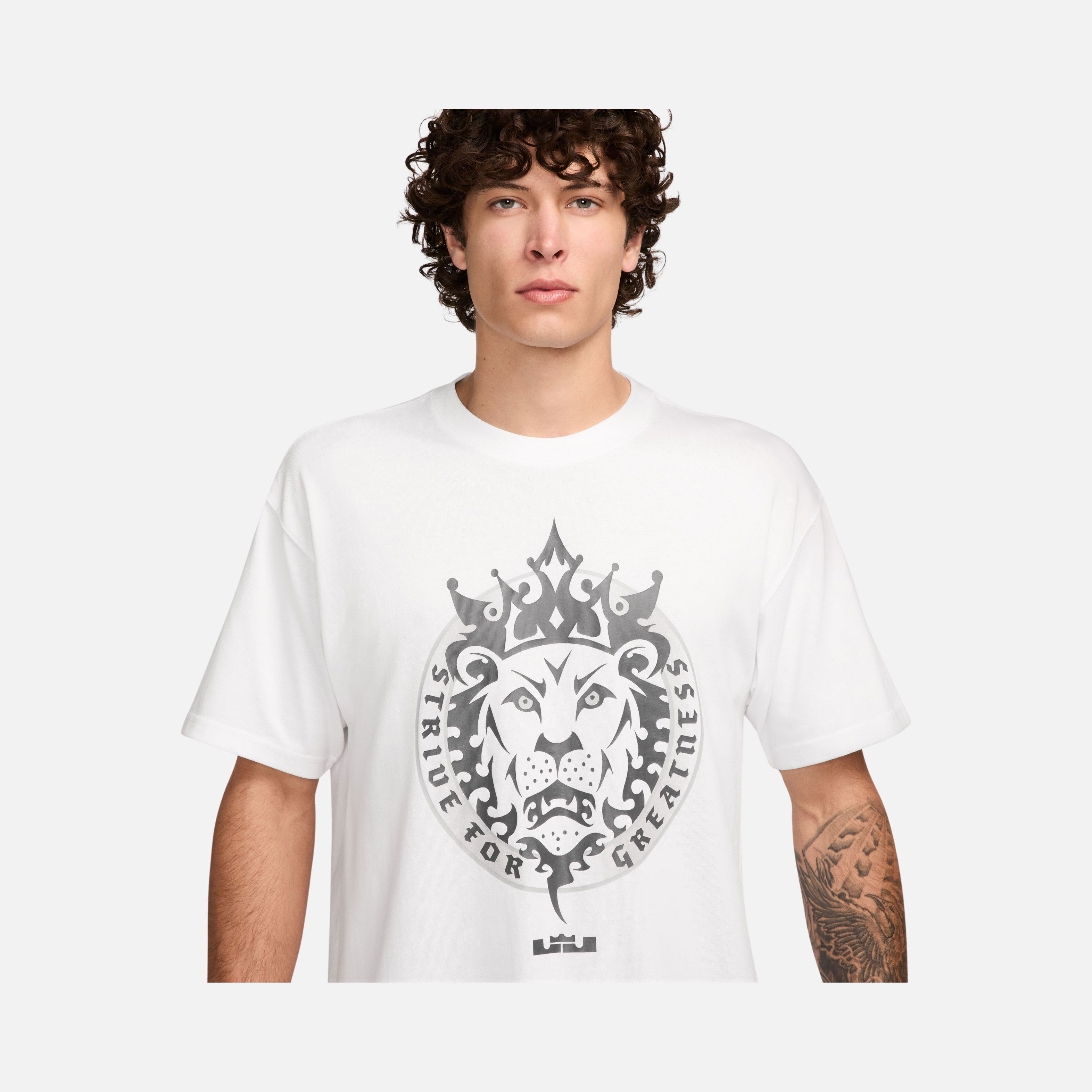 Nike LeBron James Max90 Basketball Short-Sleeve Erkek Tişört