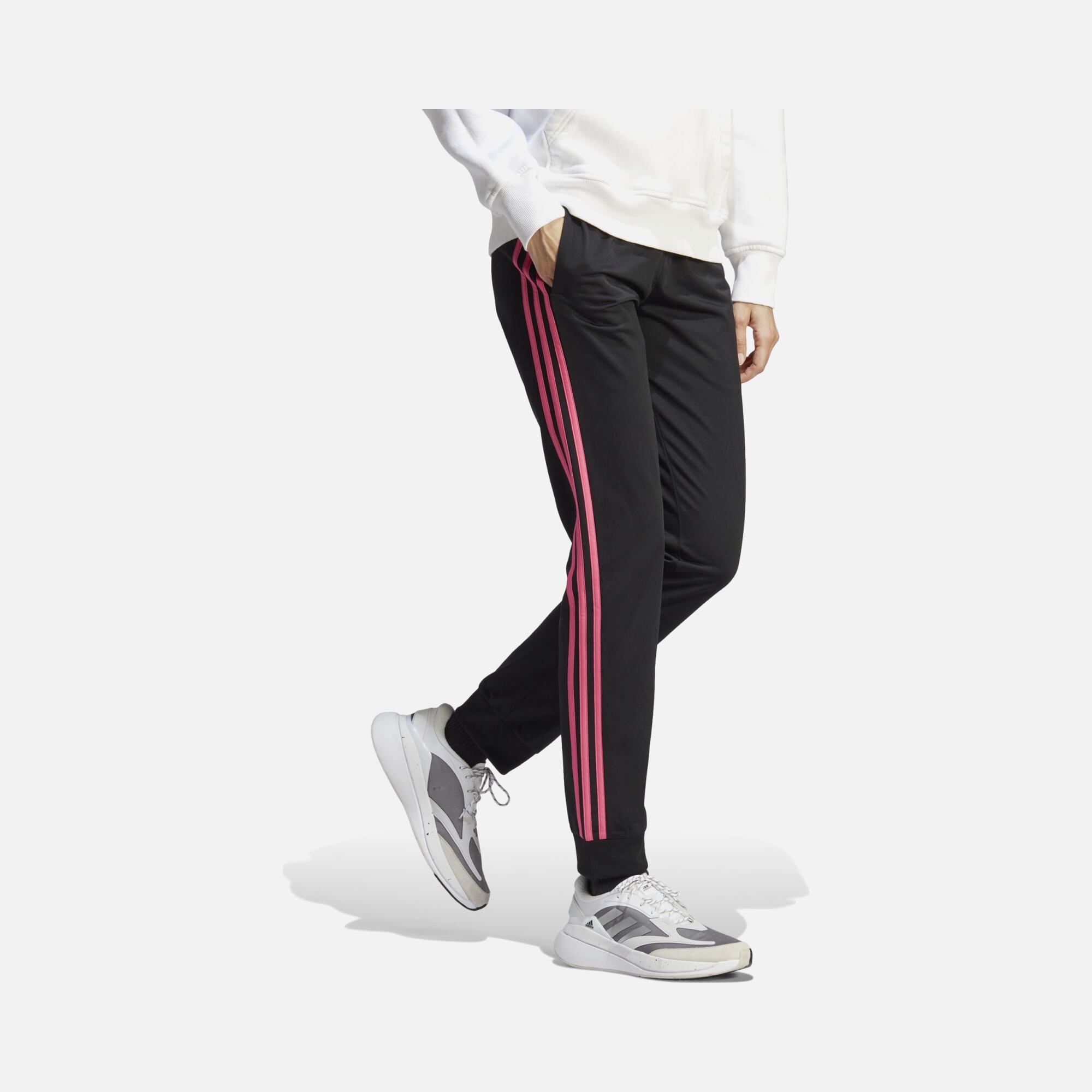 adidas Primegreen Essentials Warm-Up Slim Tapered 3-Stripes Kadın Eşofman Altı