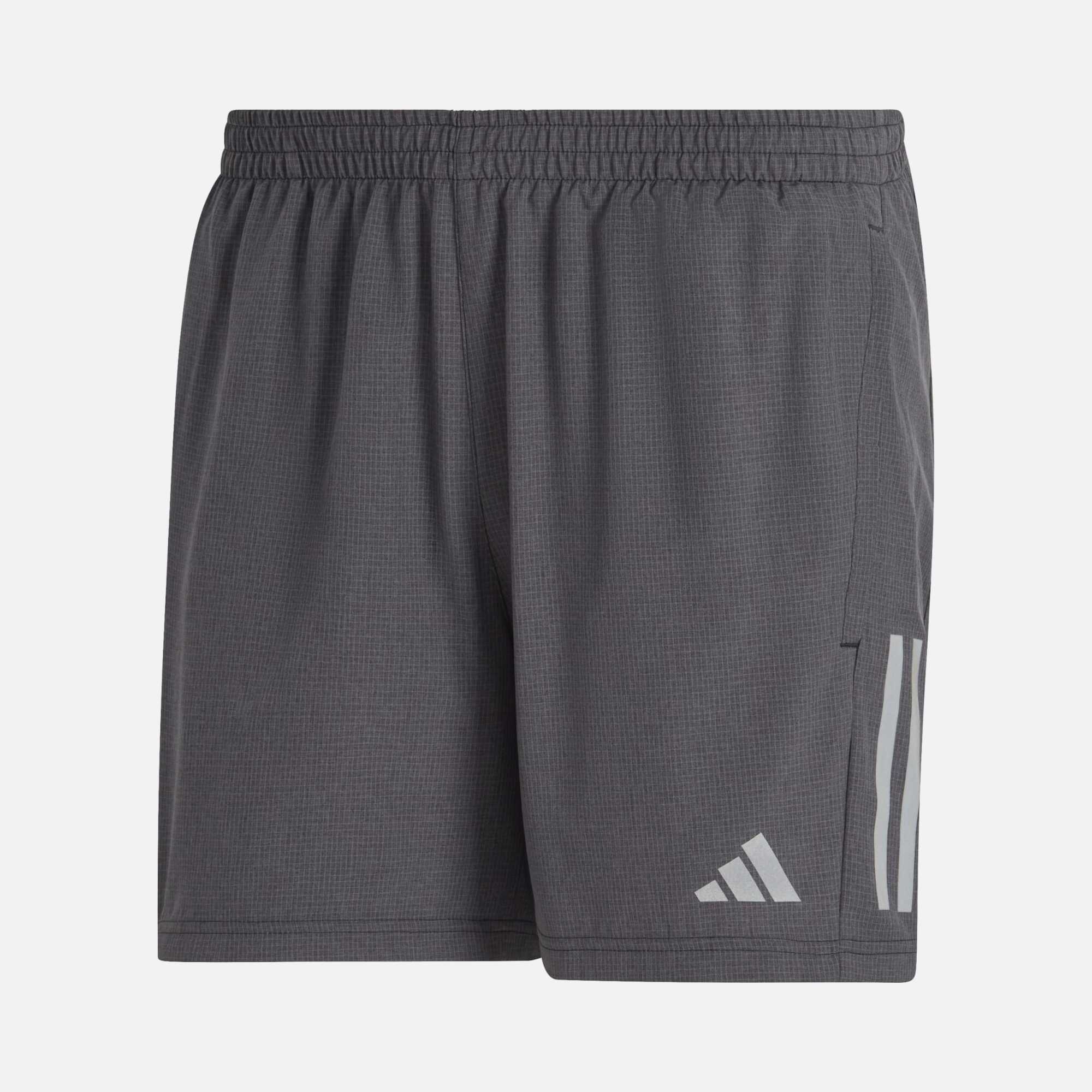 adidas AEROREADY Own the Run Heather Running Erkek Şort