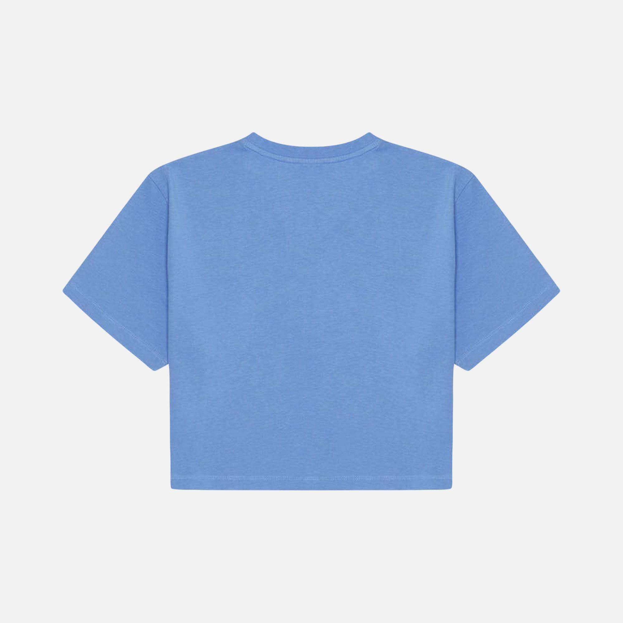 WWF Sportswear Yavru İmparator Penguen Embroidered Crop Short-Sleeve Kadın Tişört