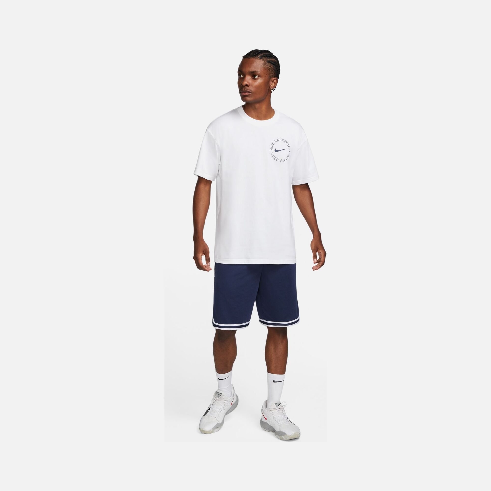 Nike Sportswear Cold As Ice Swoosh Logo Short-Sleeve Erkek Tişört