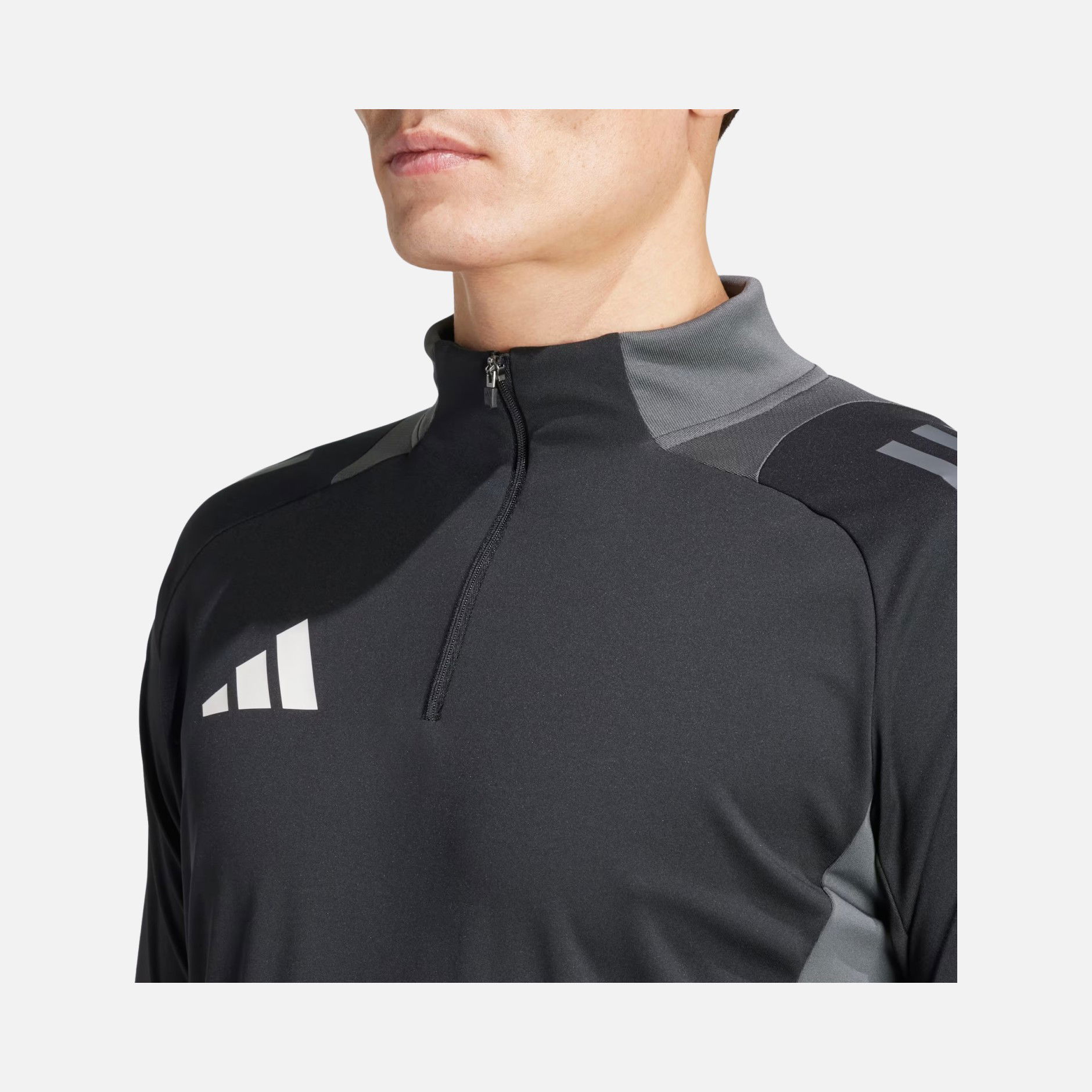 adidas Tiro 24 Competition 1/4 Zip Training Long-Sleeve Erkek Tişört