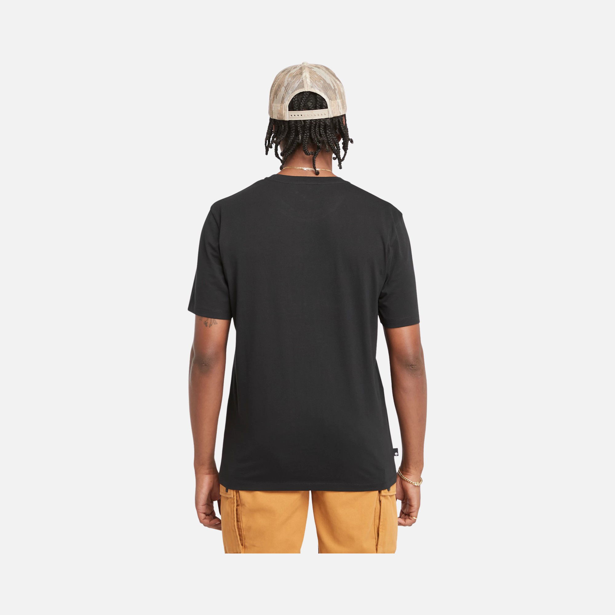 Timberland Sportswear Front Graphic SS24 Short-Sleeve Erkek Tişört