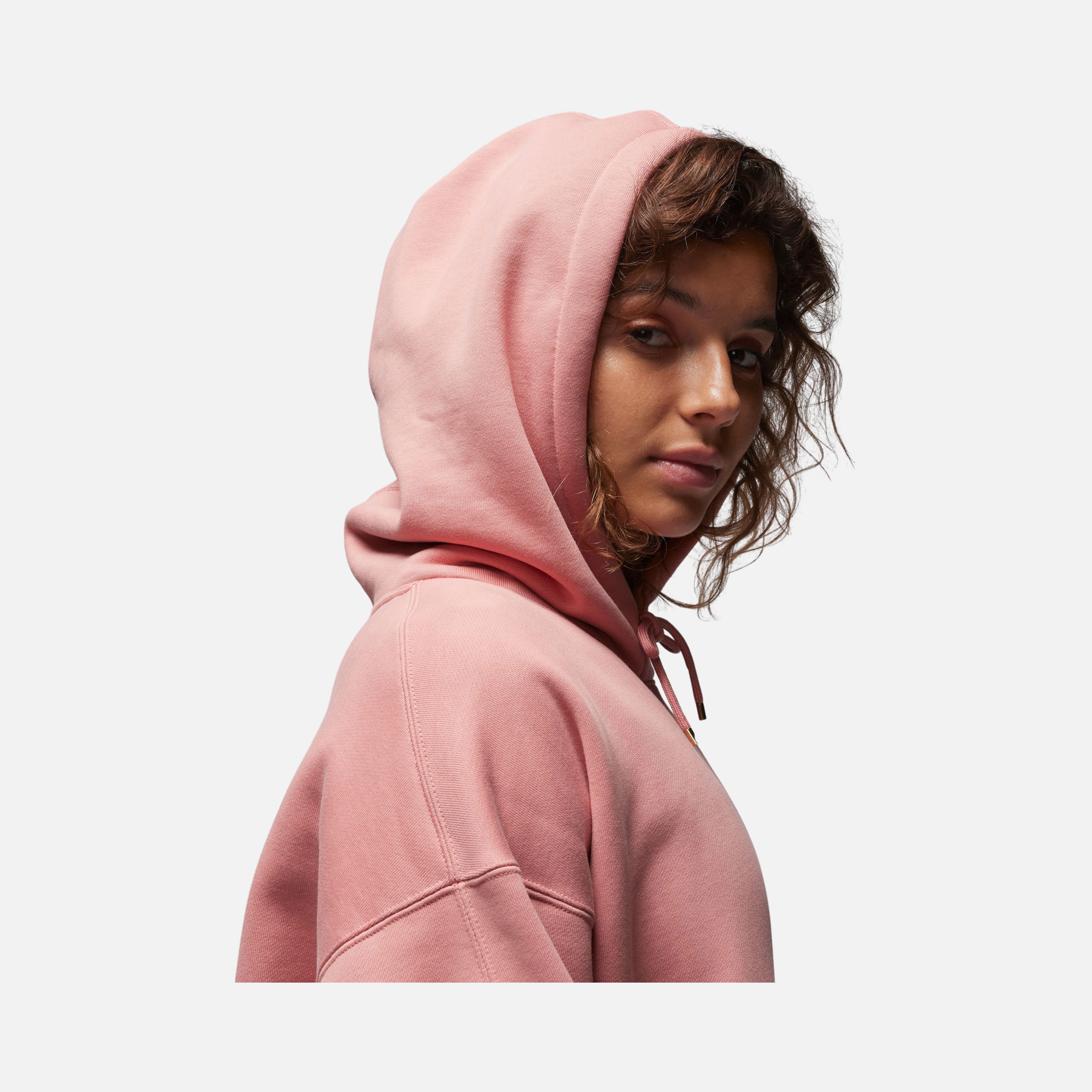 Nike Jordan Flight Fleece Oversized Pullover Hoodie Kadın Sweatshirt