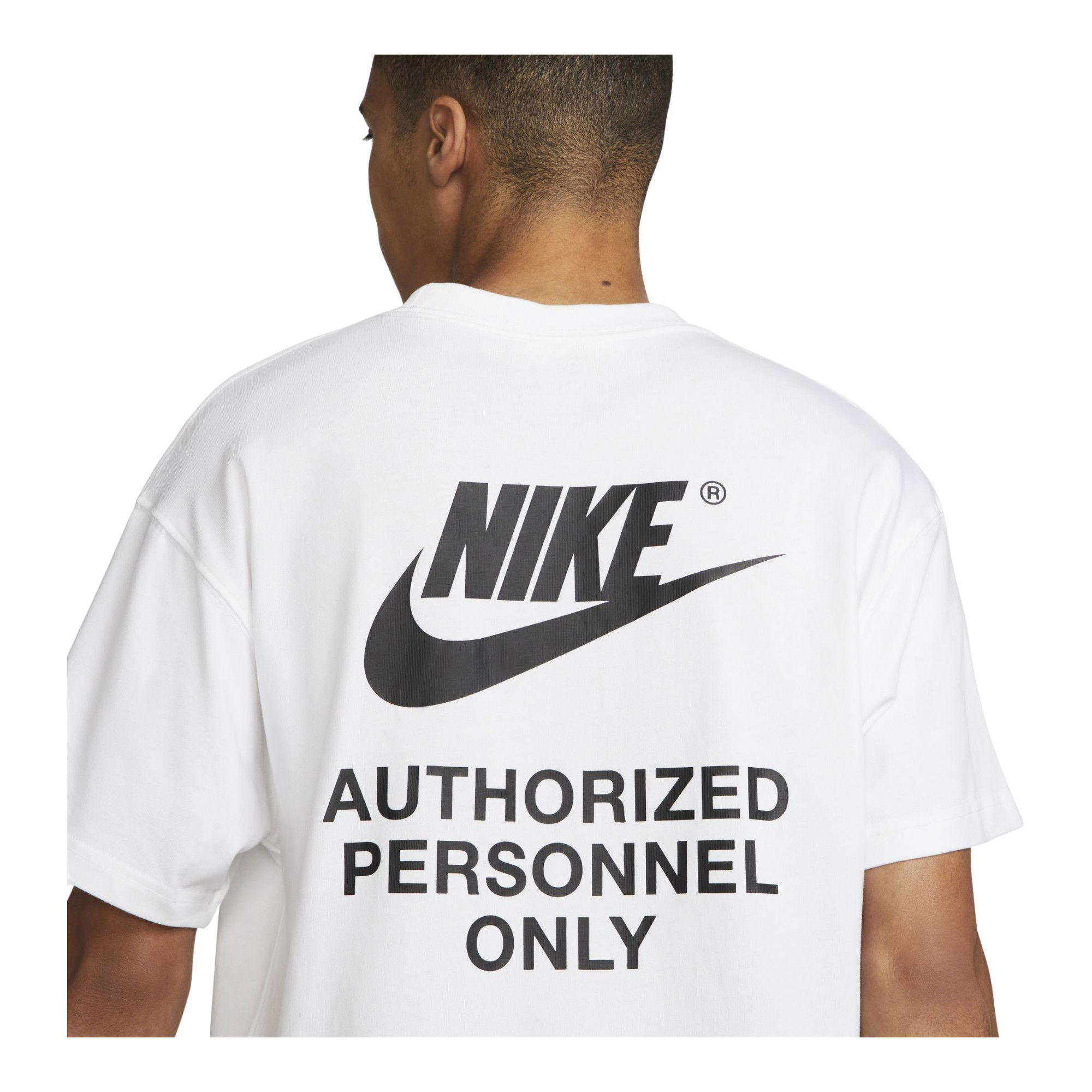 Nike Sportswear ''Authorized Personnel Only'' Graphic Short-Sleeve Erkek Tişört