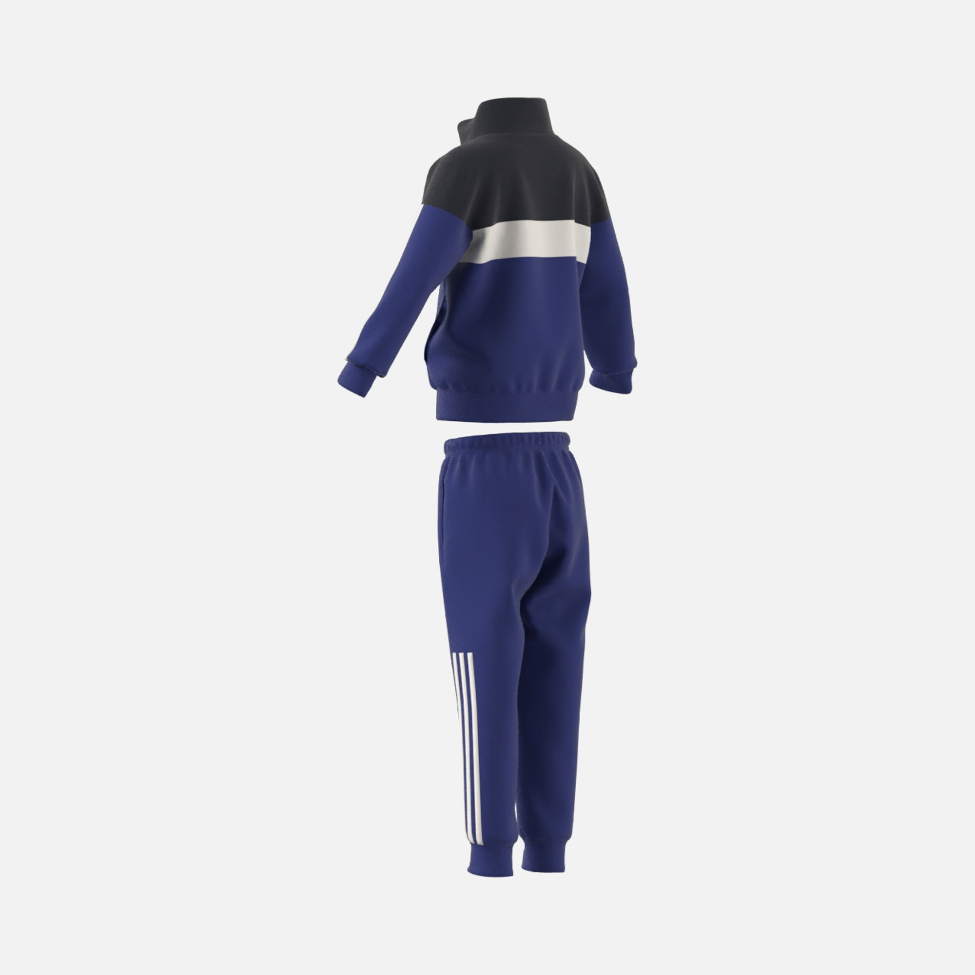 adidas Sportswear Tiberio 3-Stripes Colorblock Shiny Çocuk Eşofman Takımı