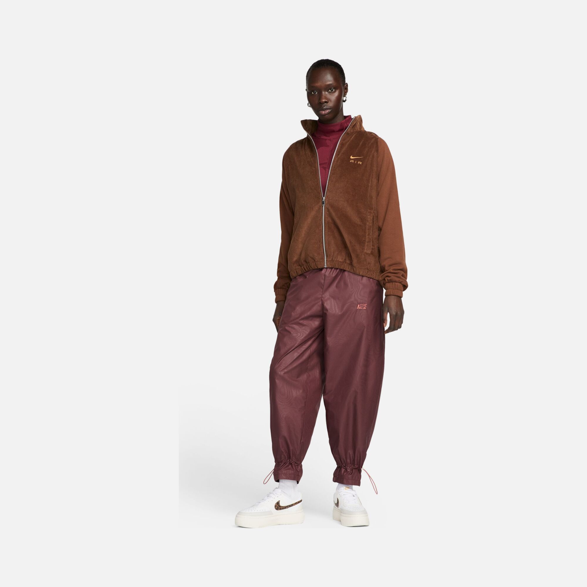 Nike Sportswear Air Cord Fleece Full-Zip Kadın Ceket