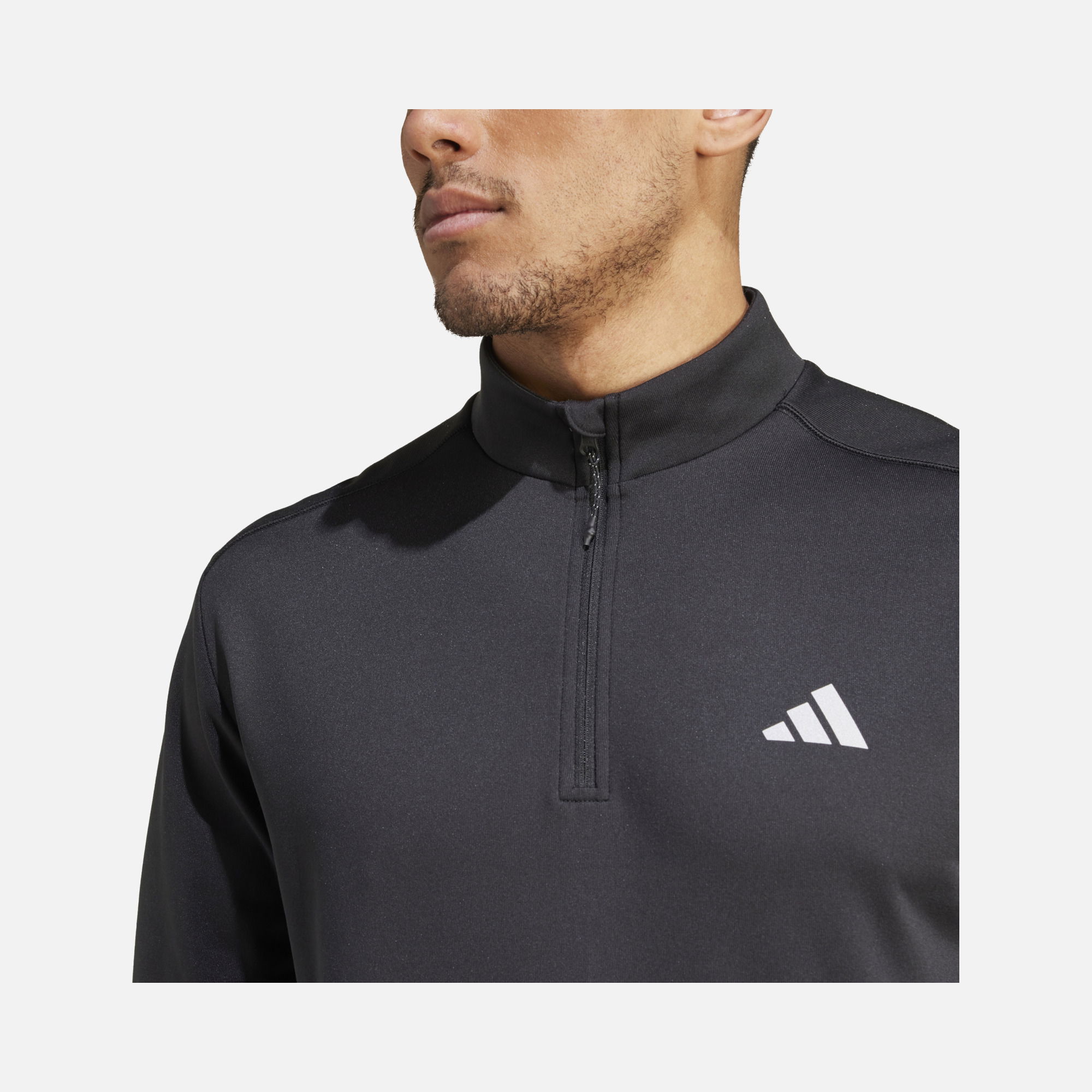 adidas AEROREADY Game & Go SL 1/4 Zip Training Long-Sleeve Erkek Tişört