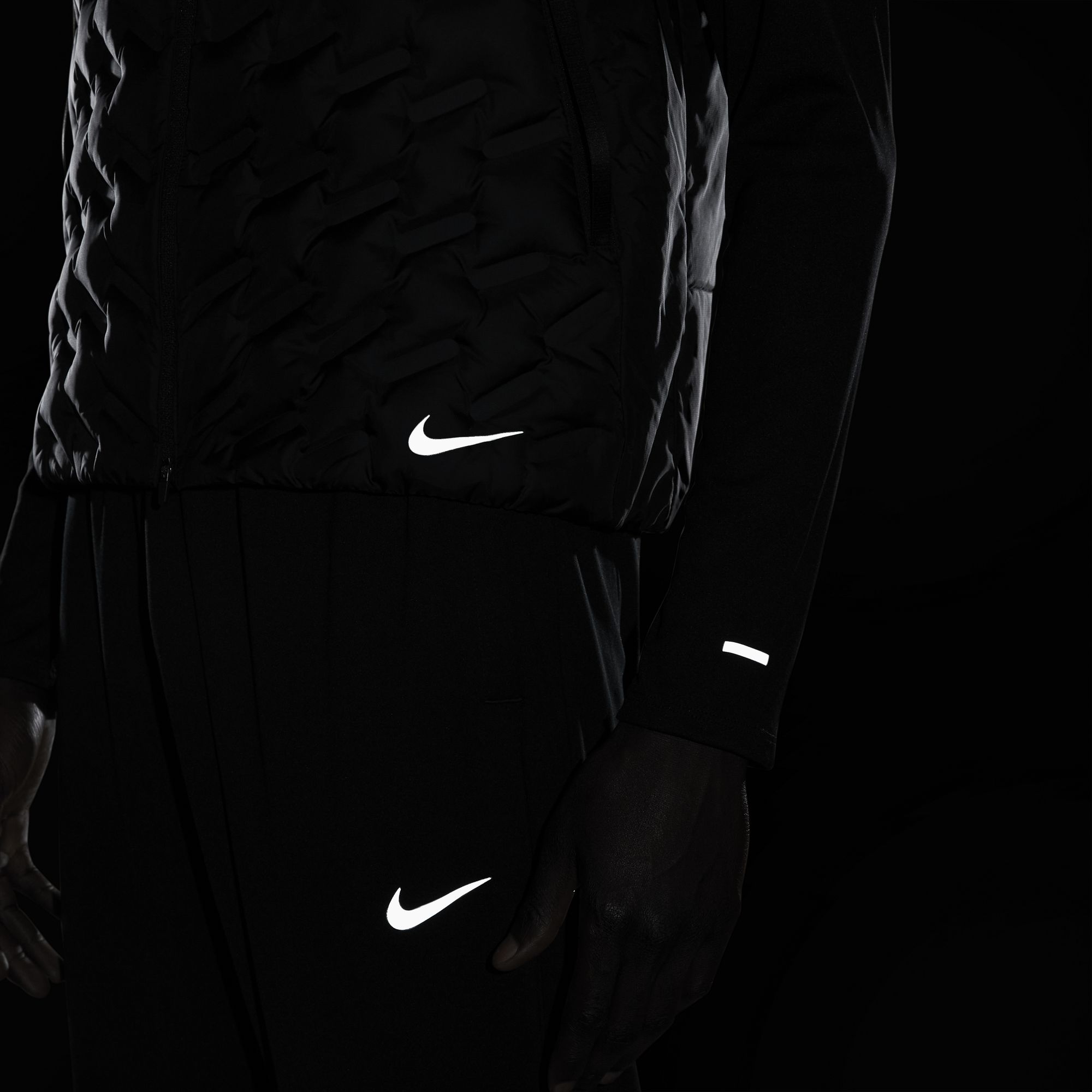 Nike Therma-Fit ADV Repel Down-Fill Running Full-Zip Erkek Yelek