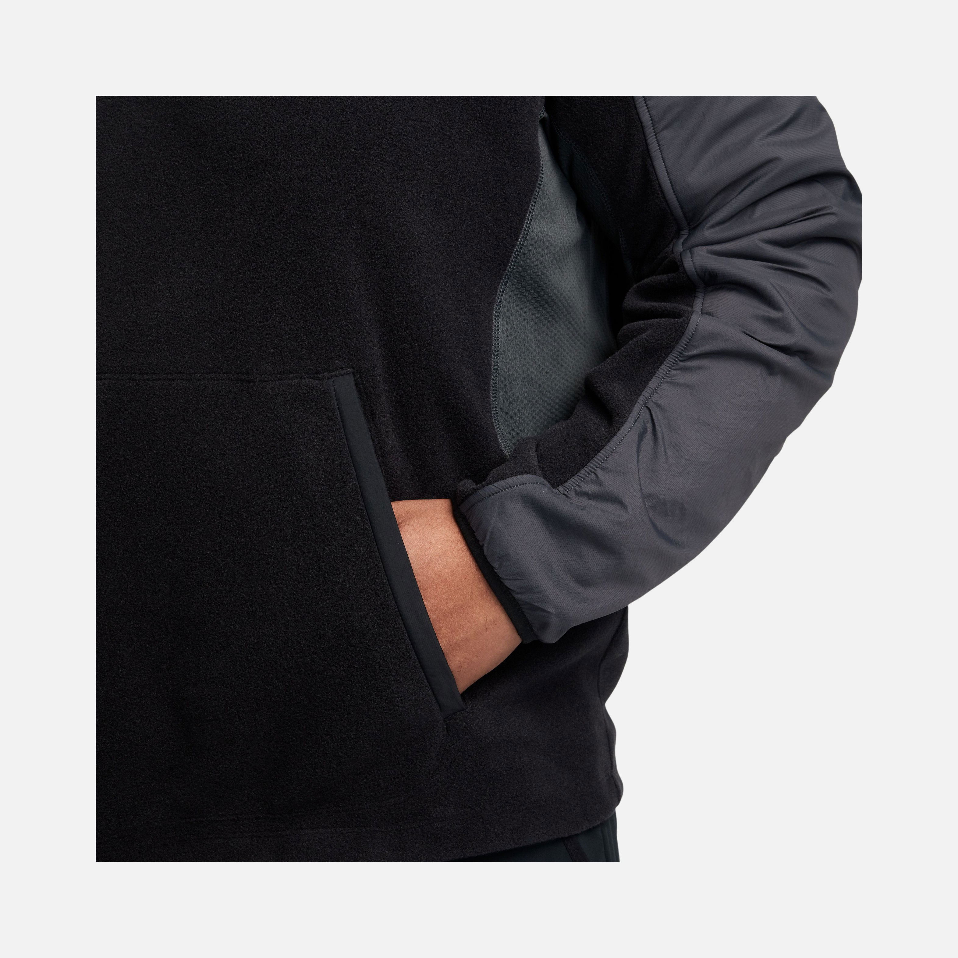 Nike Trail Polartec® 1/4-Zip Fleece Running Long-Sleeve Erkek Tişört