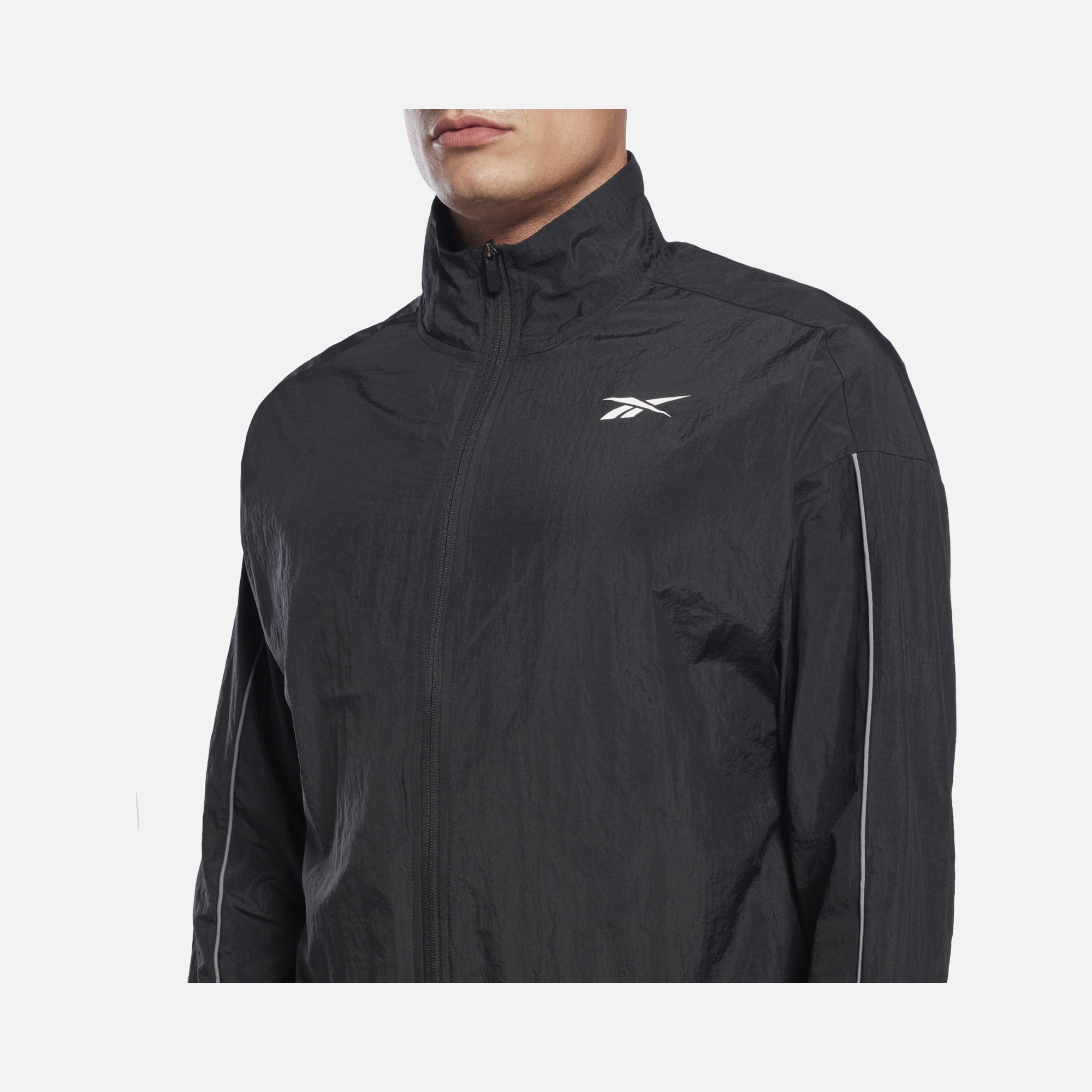 Reebok Workout Woven Full-Zip Erkek Eşofman Takımı
