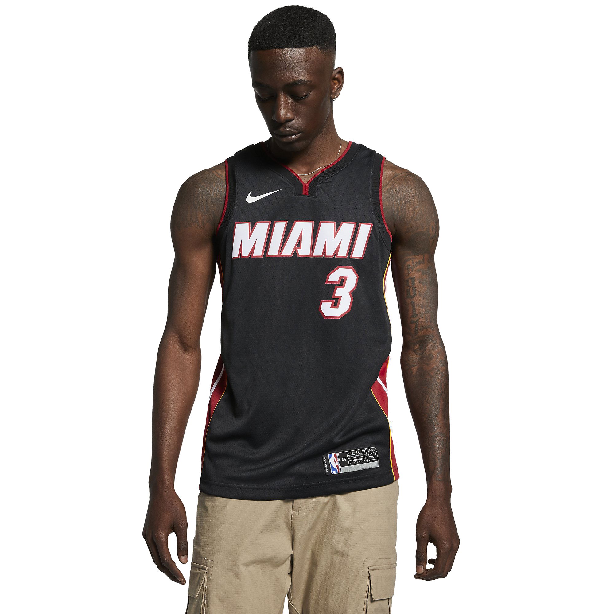 Nike Dwyane Wade Heat Icon Edition NBA Swingman Erkek Forma