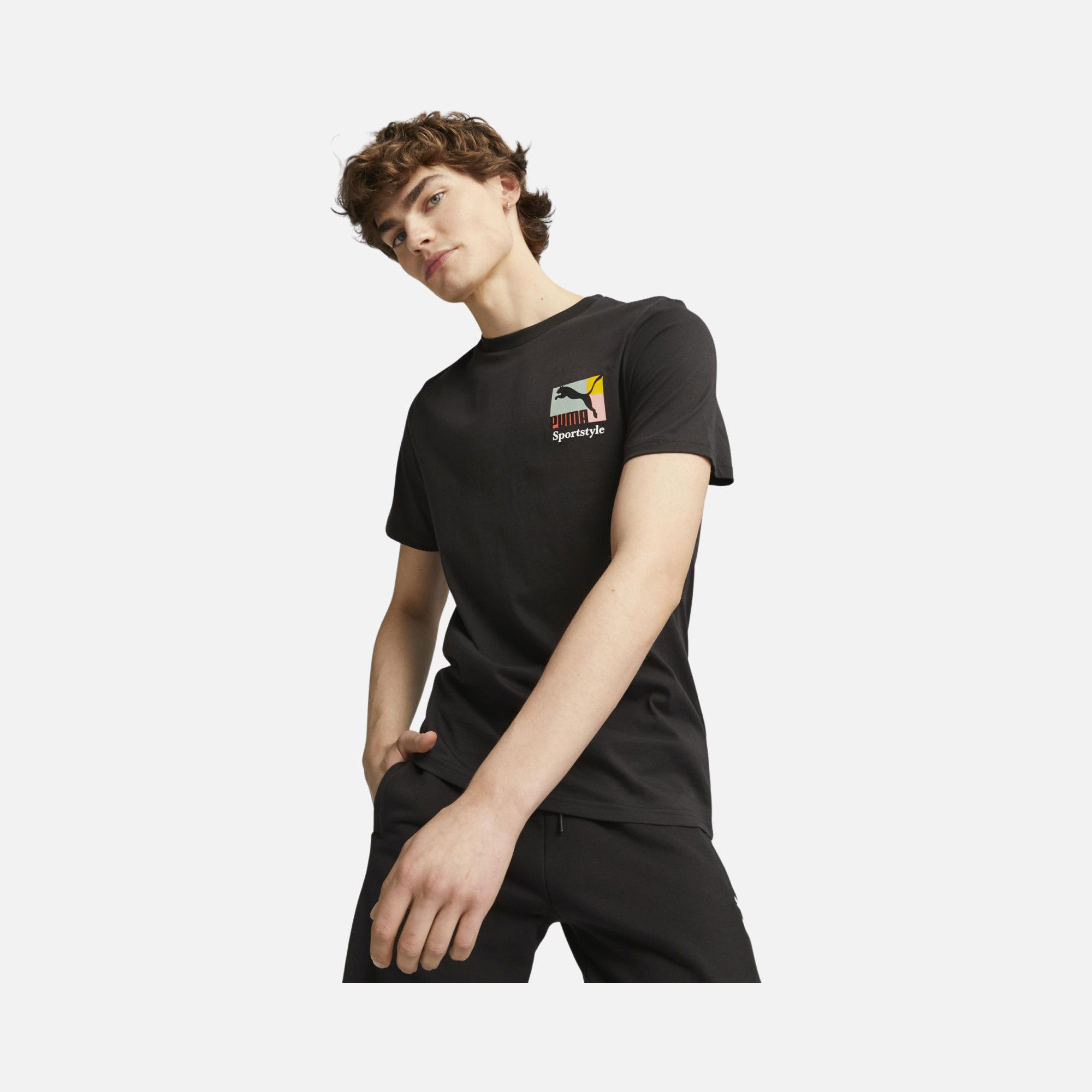 Puma Sportswear Classics Brand Love Graphic Short-Sleeve Erkek Tişört